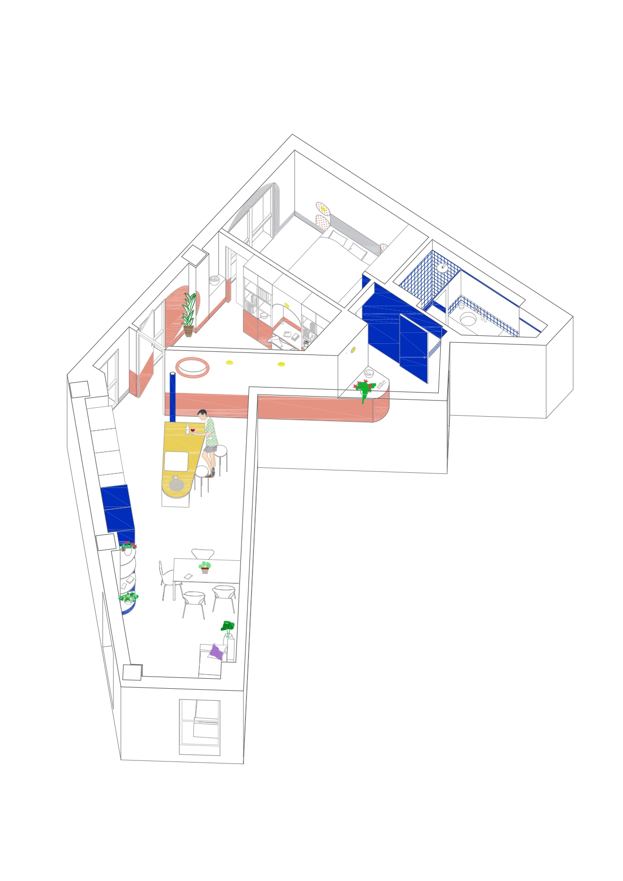 3 in 1 house