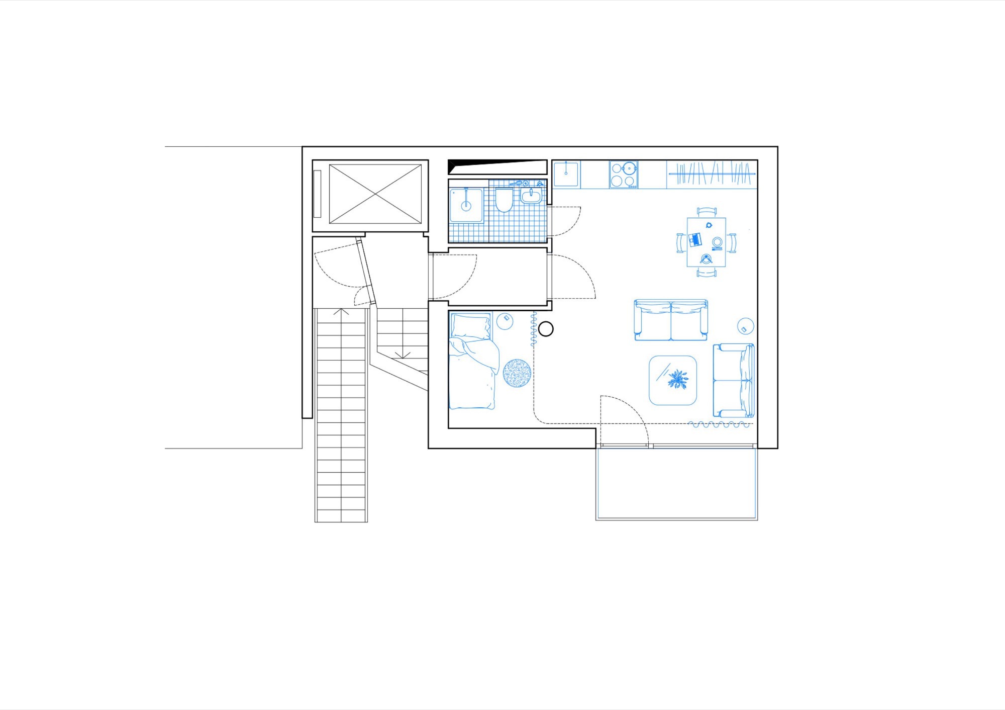Berlin Backyard Tower 6x9