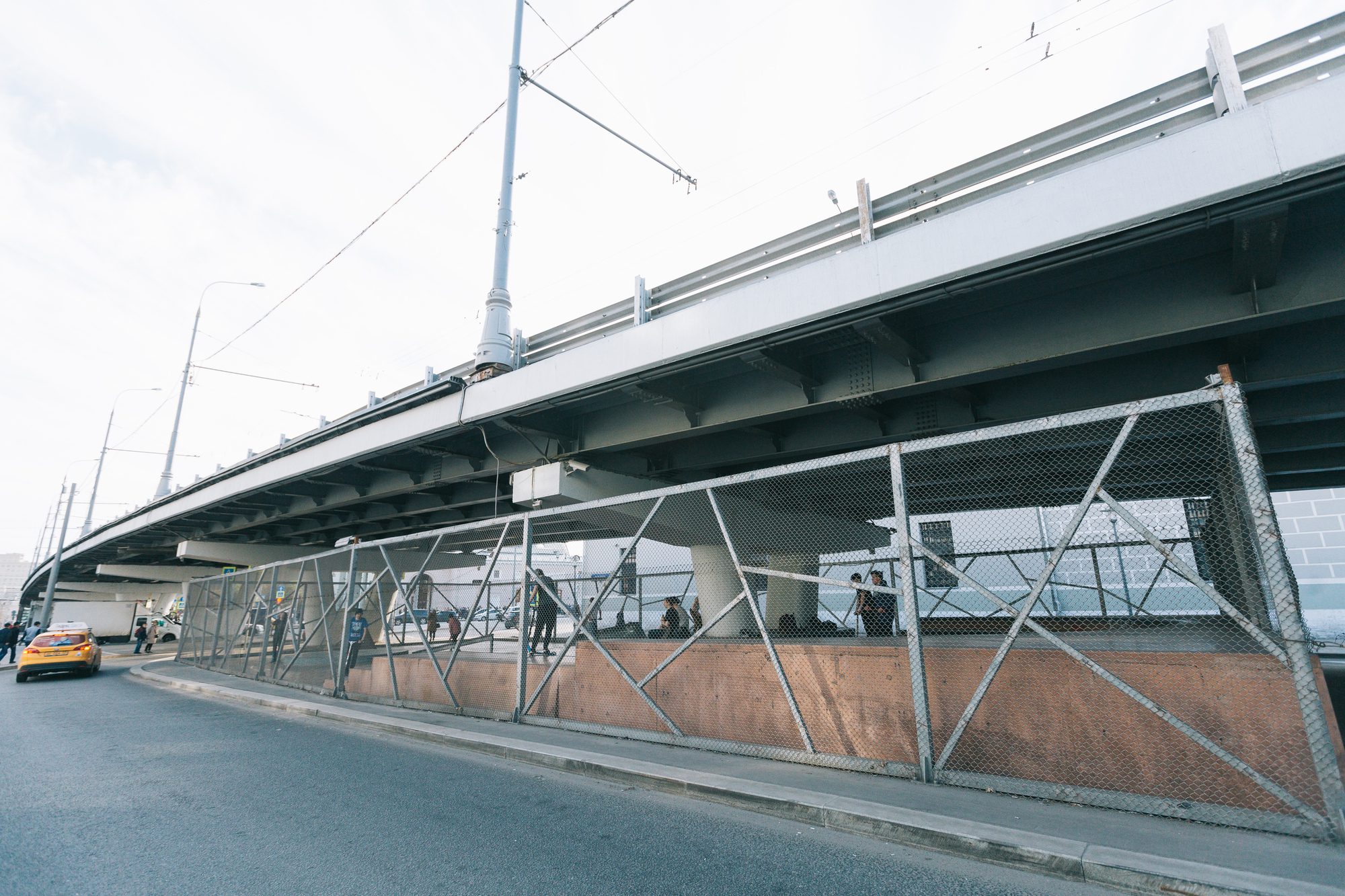 A Skate-spot near the Krymsky overpass
