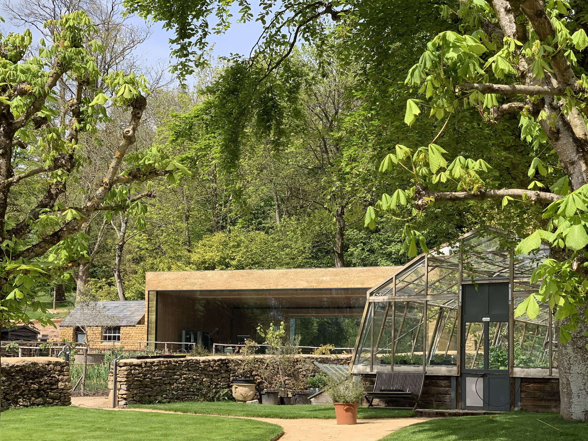Room in a Productive Garden