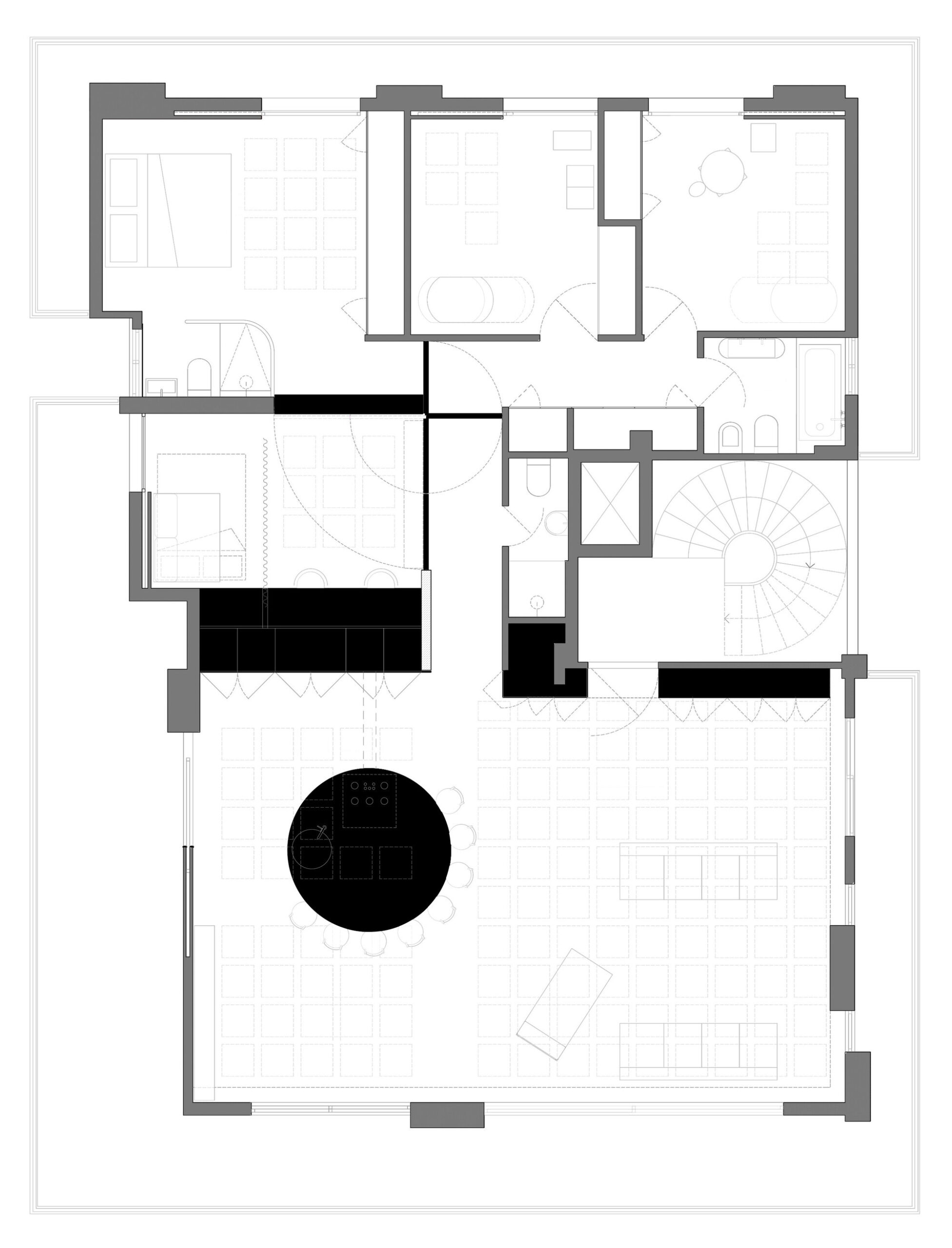 Three Object Apartment