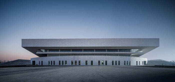 East side of the Gymnasium. Image © Qingshan Wu6