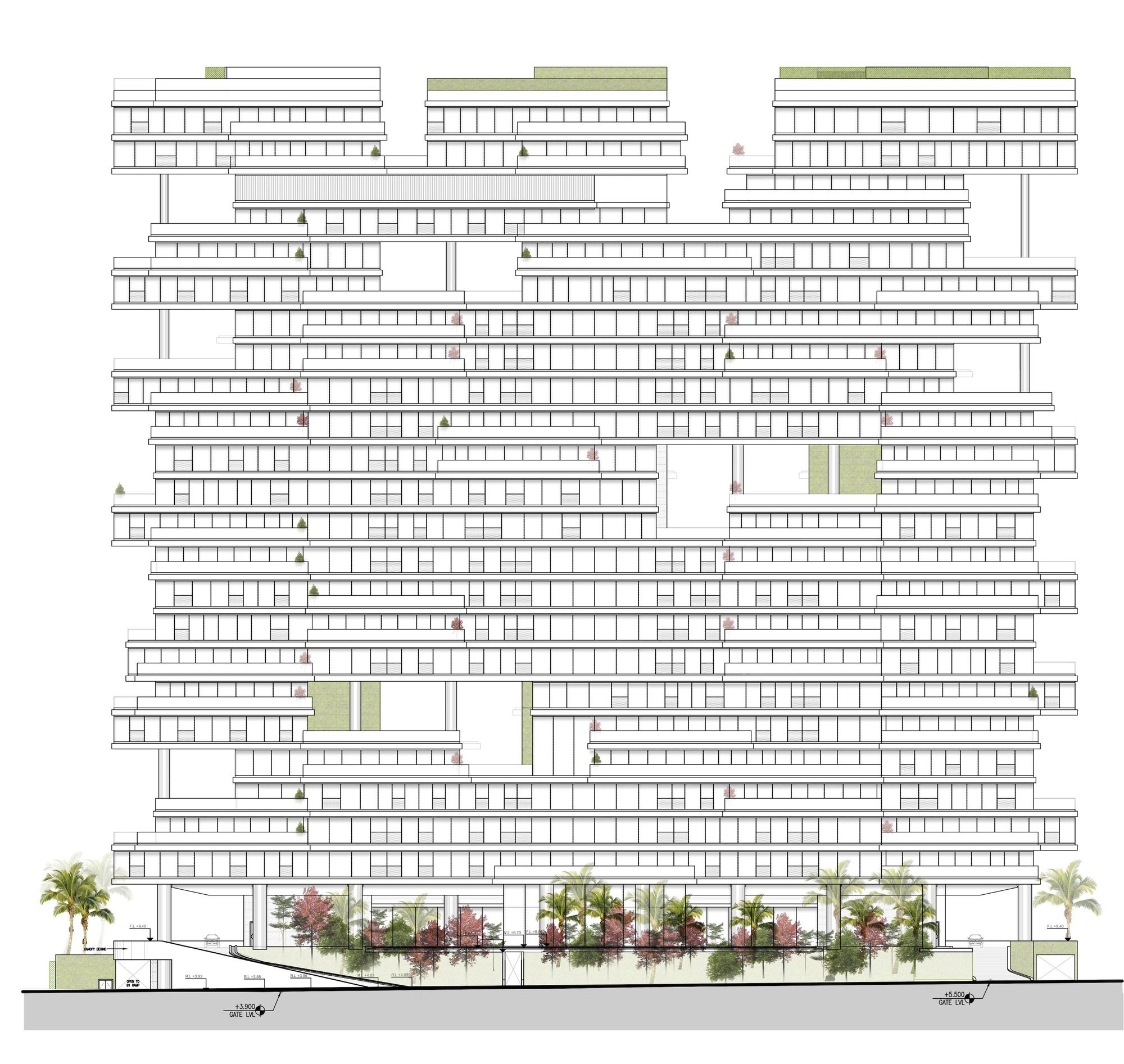 One At Palm Residential Building