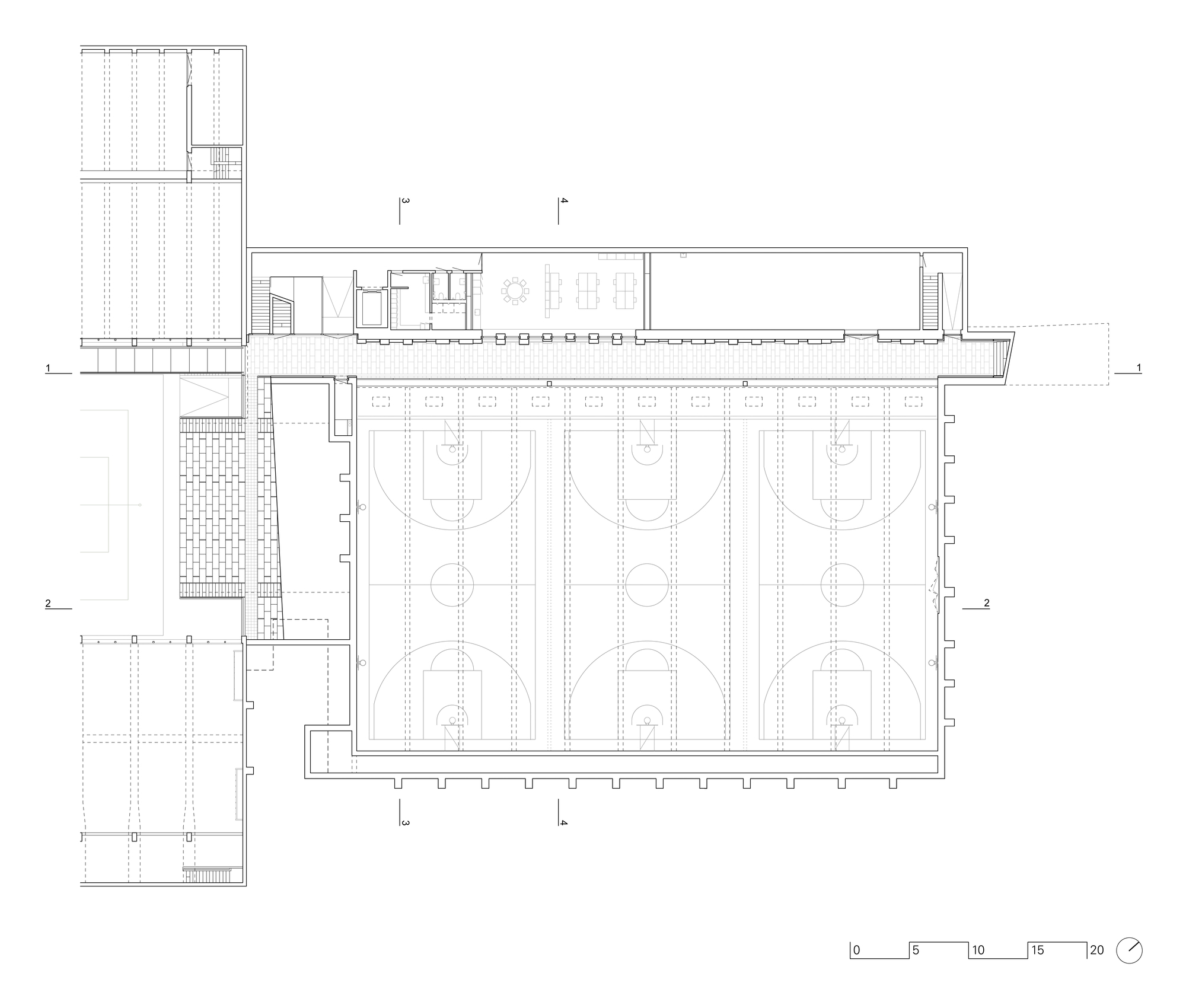 Wettingen Canton School Sports Hall