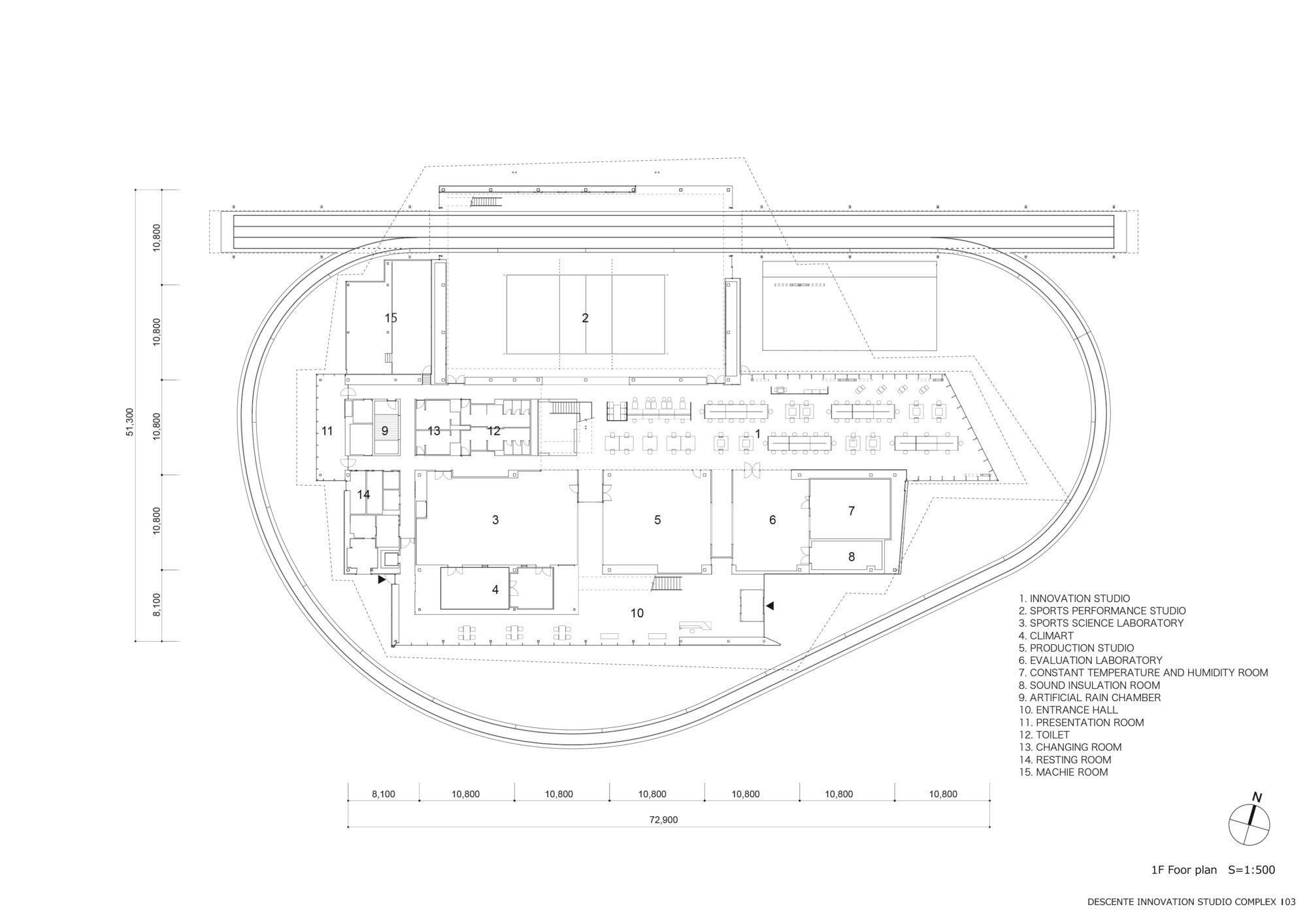 Descente Innovation Studio Complex