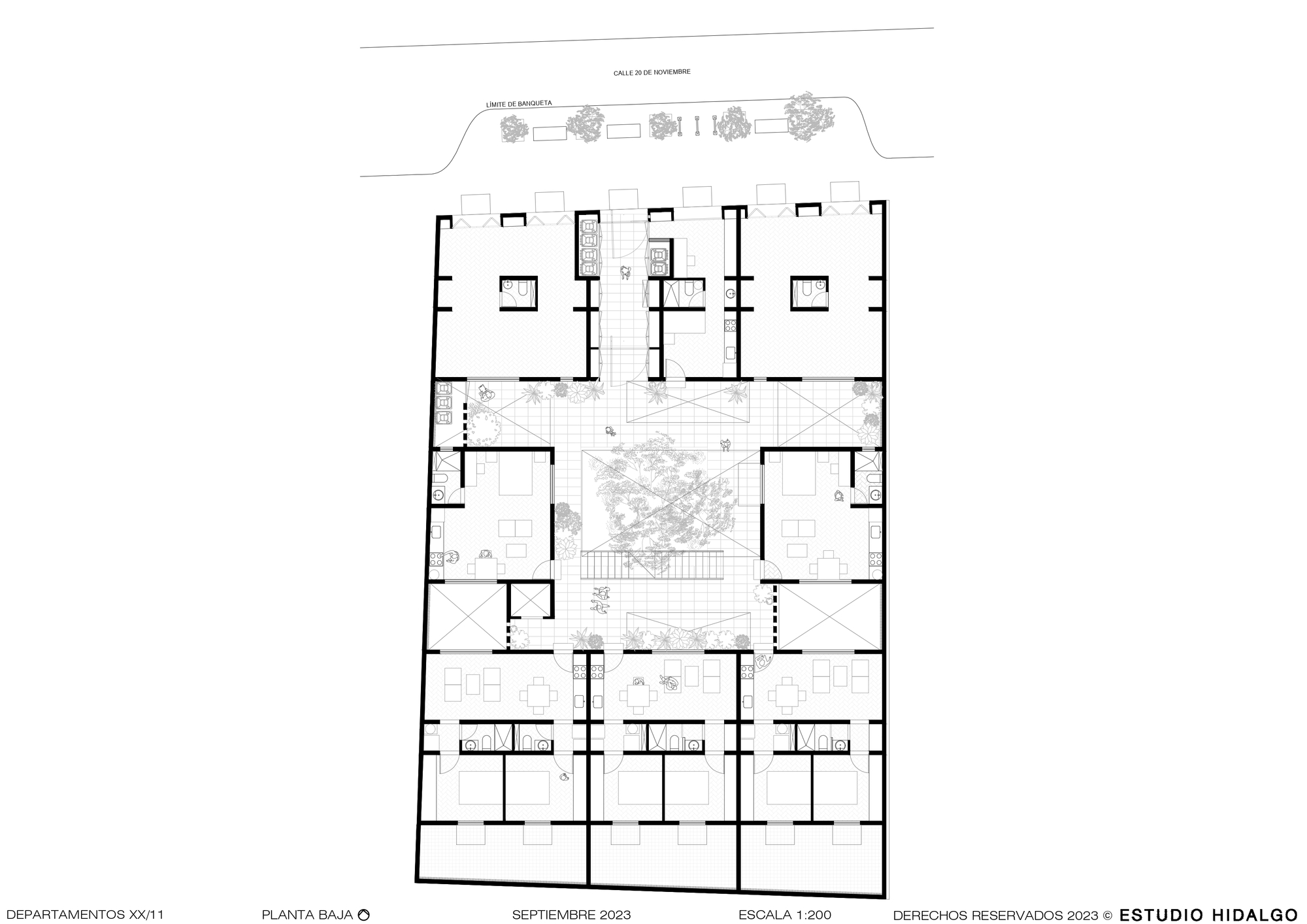 XX de Noviembre Apartment Building
