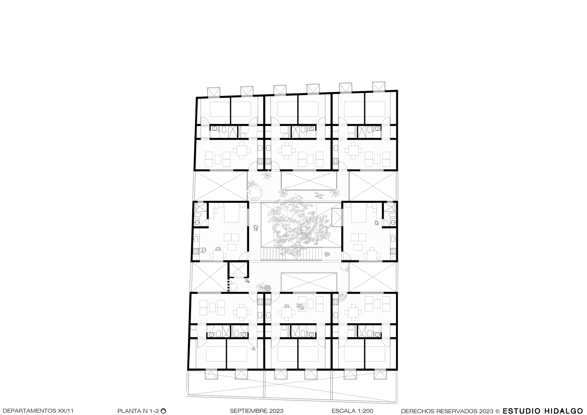 XX de Noviembre Apartment Building