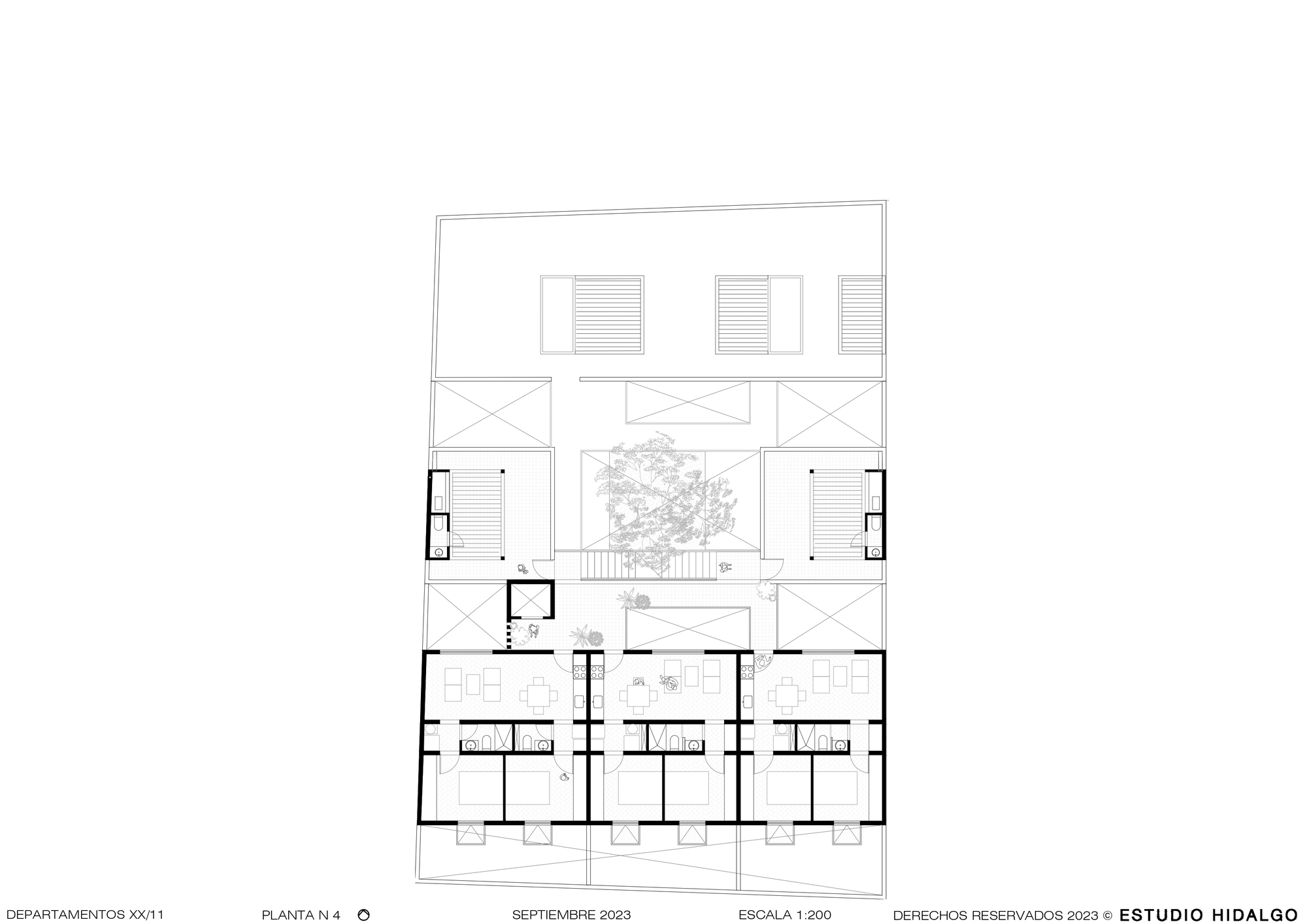 XX de Noviembre Apartment Building