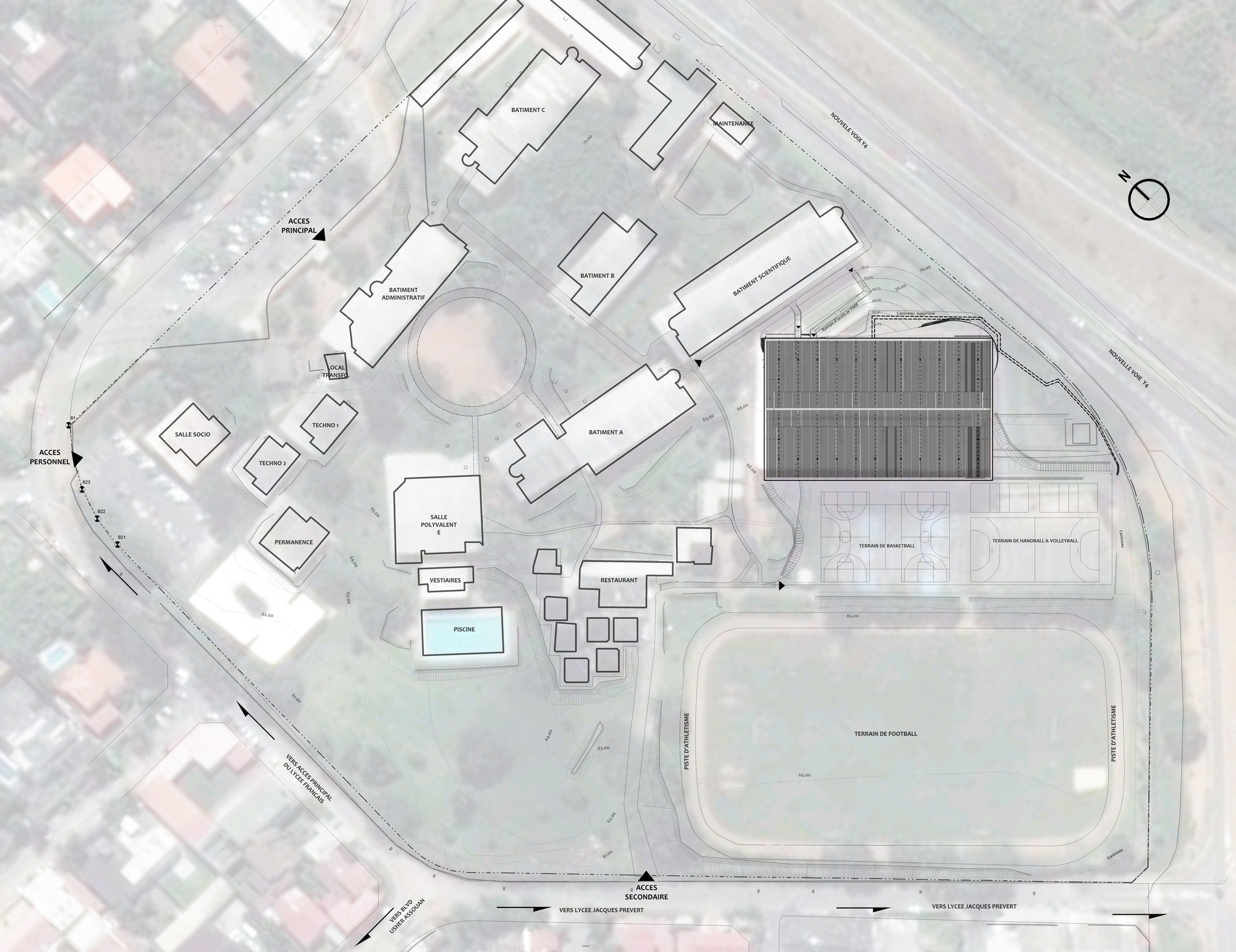 Gymnasium, Blaise Pascal High School