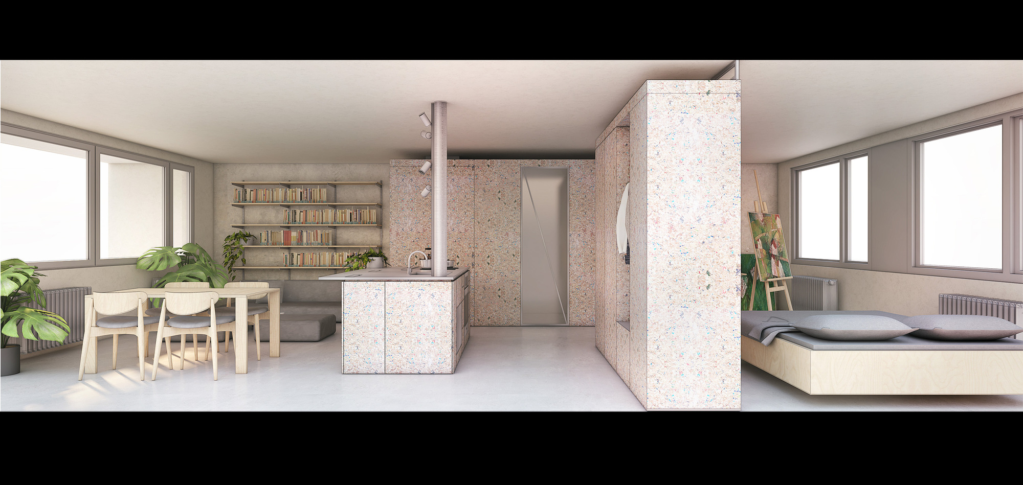 Rumburská Packwall Flat Renovation