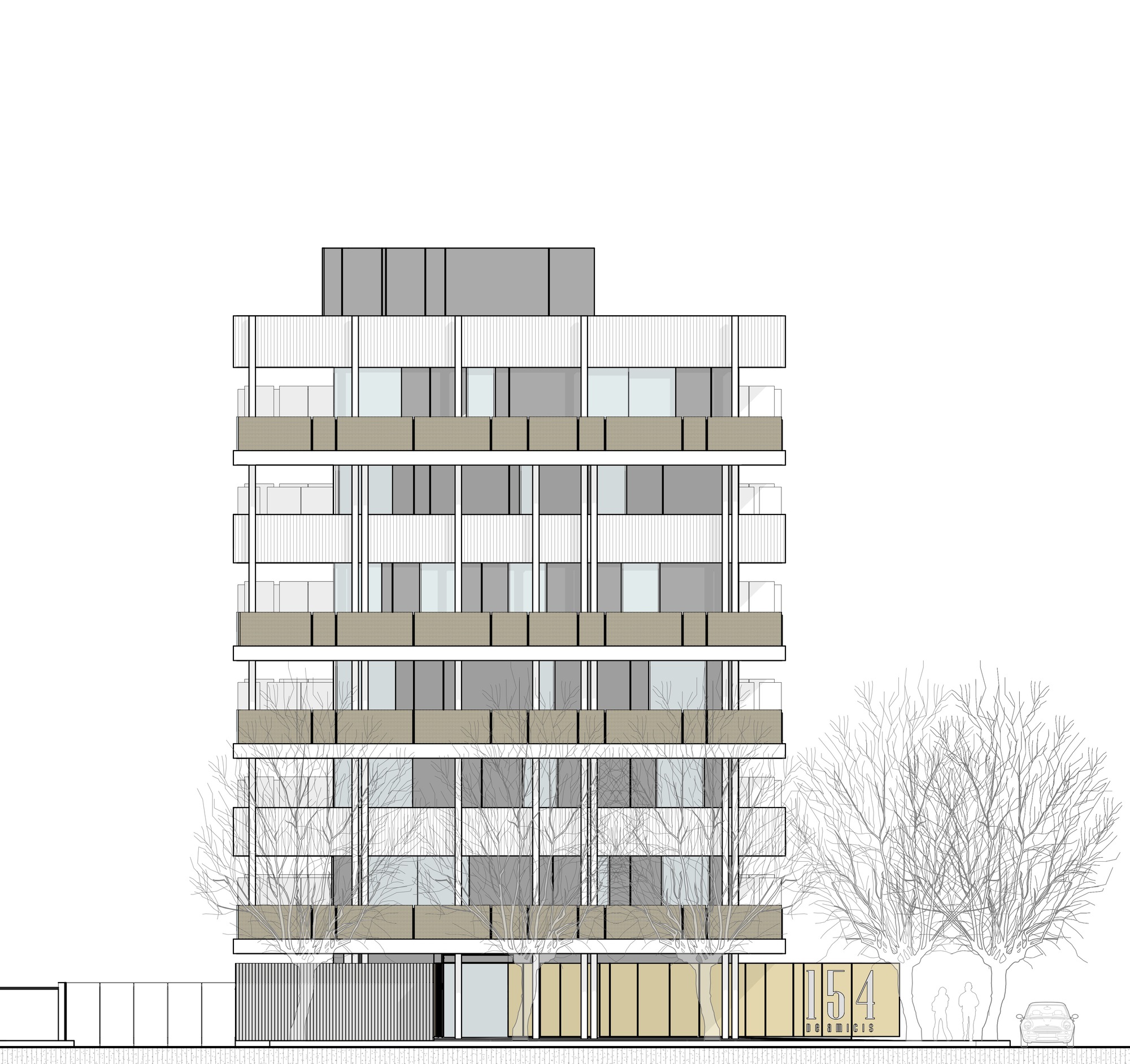 De Amicis 154 Residencial Building