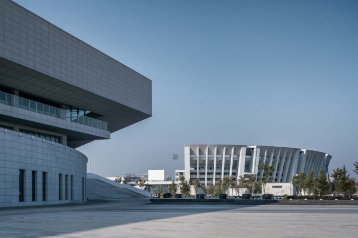 Olympic sports center. Image © Qingshan Wu2