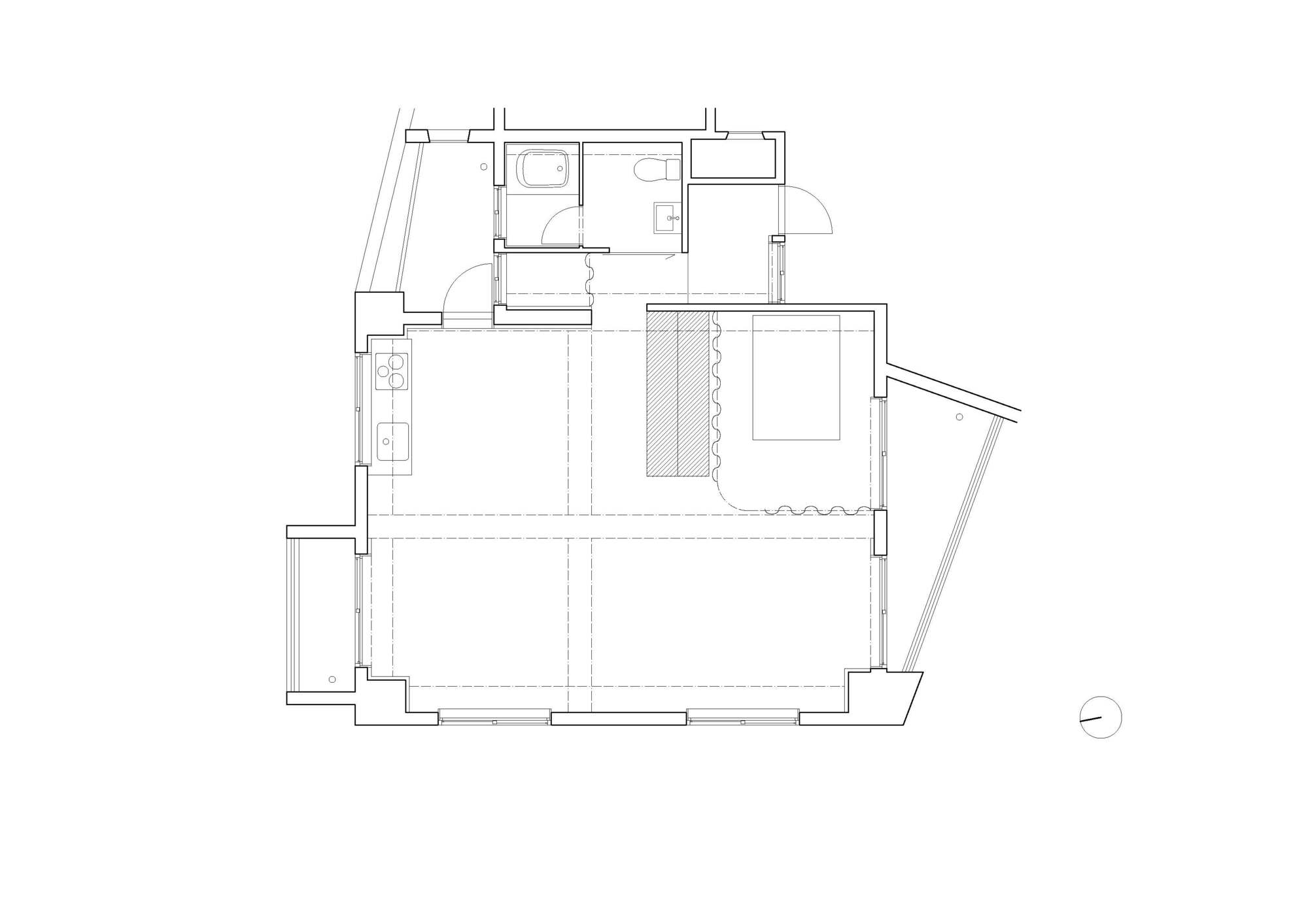 Tokyo Blue Apartment Renovation
