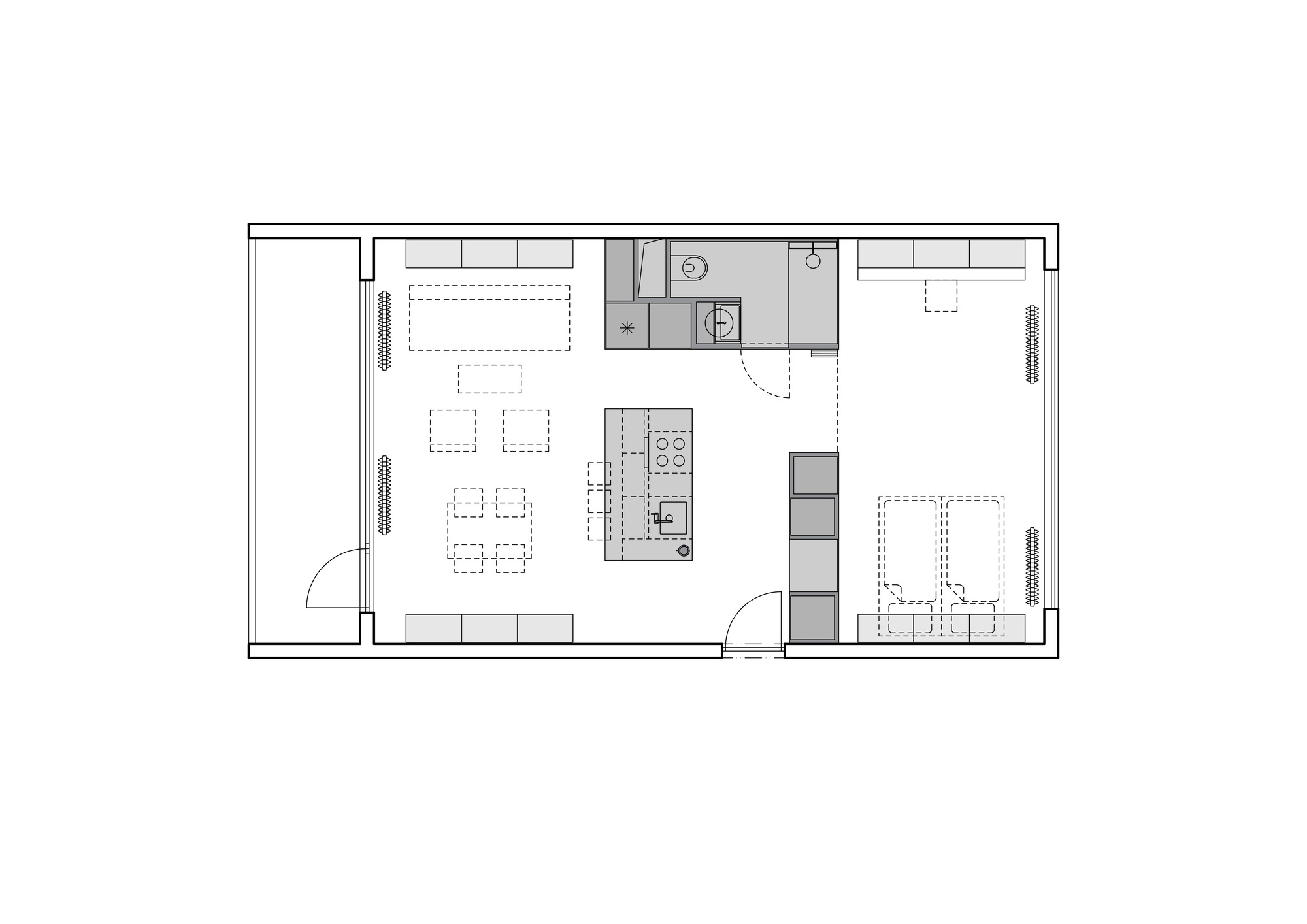 Rumburská Packwall Flat Renovation
