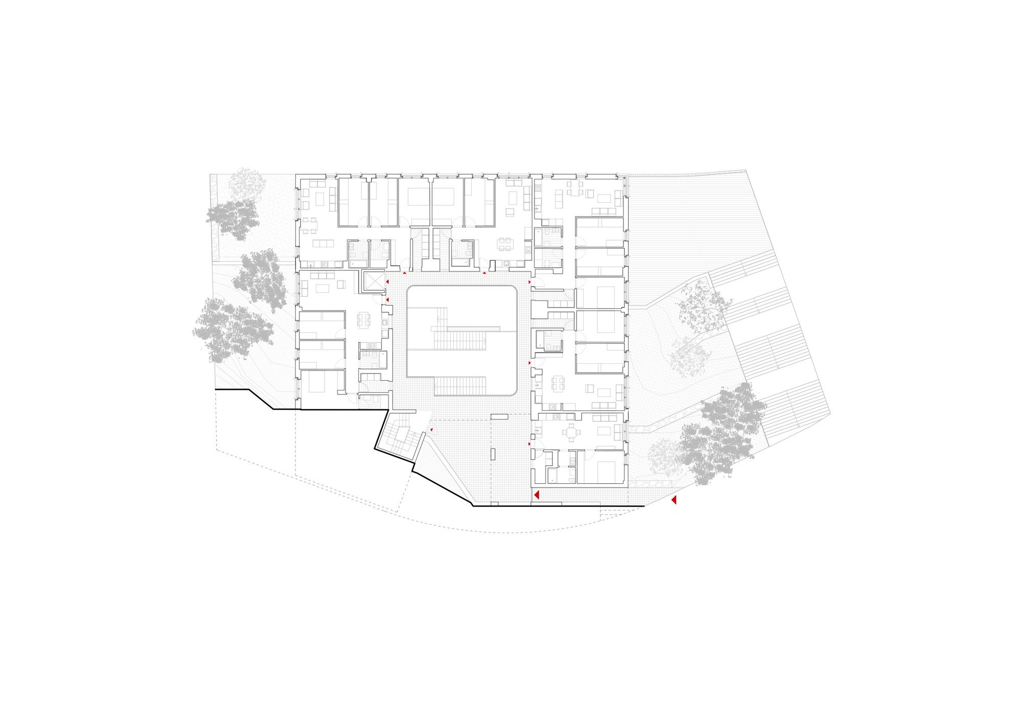 31 Social Housing Units in Torre Baró