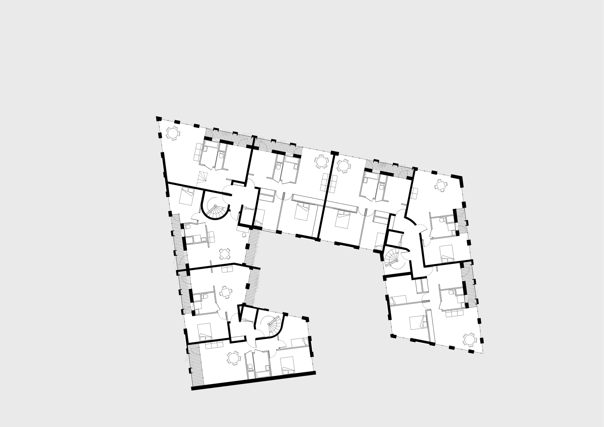 50 Apartments and Office at Coligny