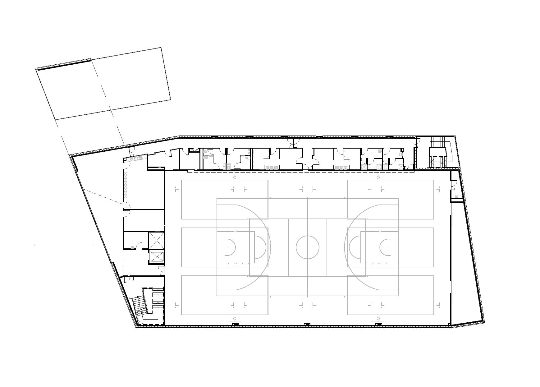 Espace Pompidou Gymnasium