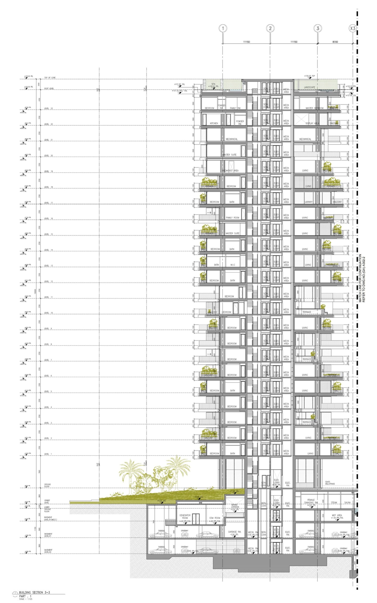One At Palm Residential Building