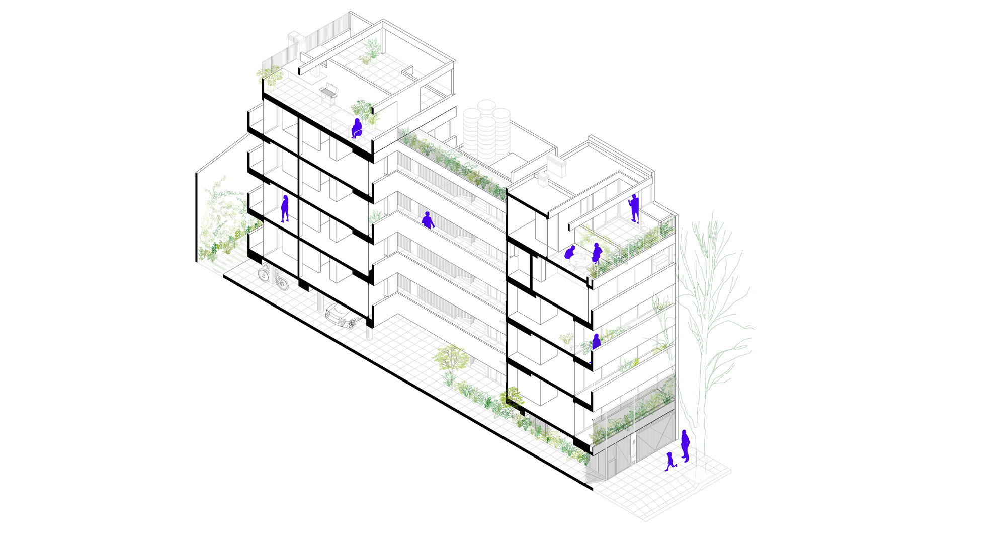 Teodoro García Residencial Building