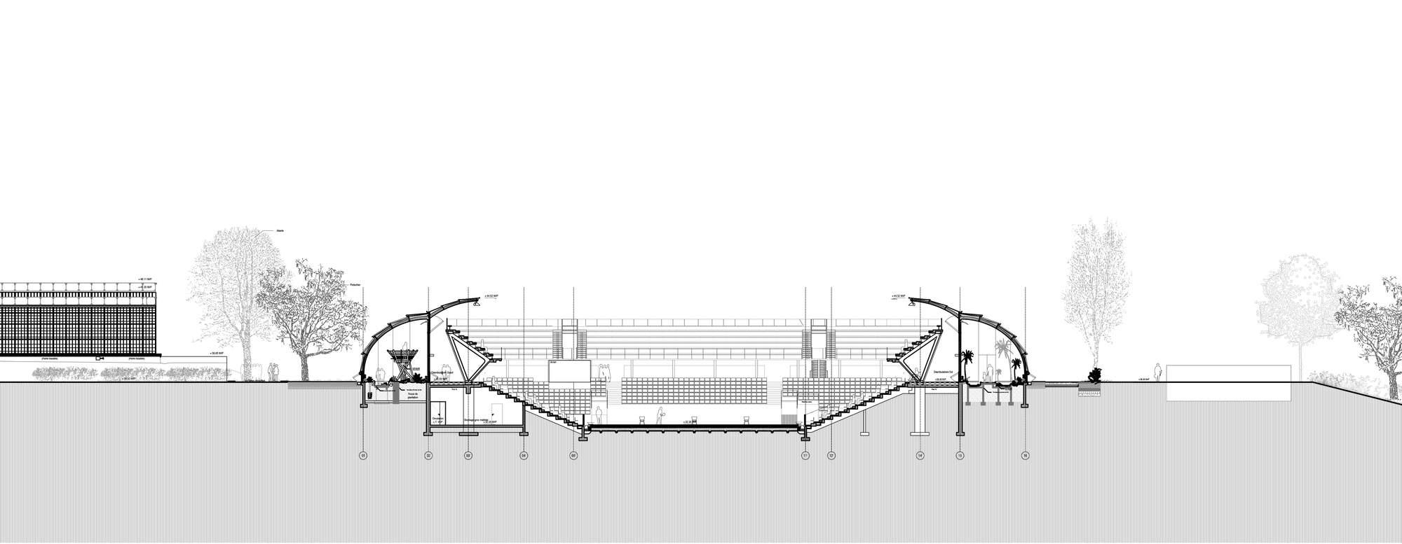 Simonne-Mathieu Tennis Court at Roland Garros