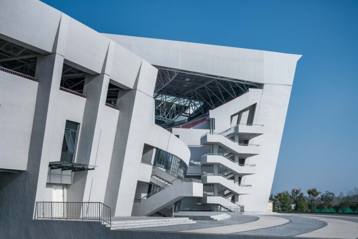Southwest side of the Stadium. Image © Qingshan Wu4