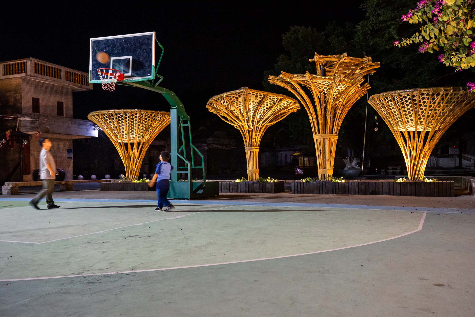 Changqi Stadium Bamboo Corridor