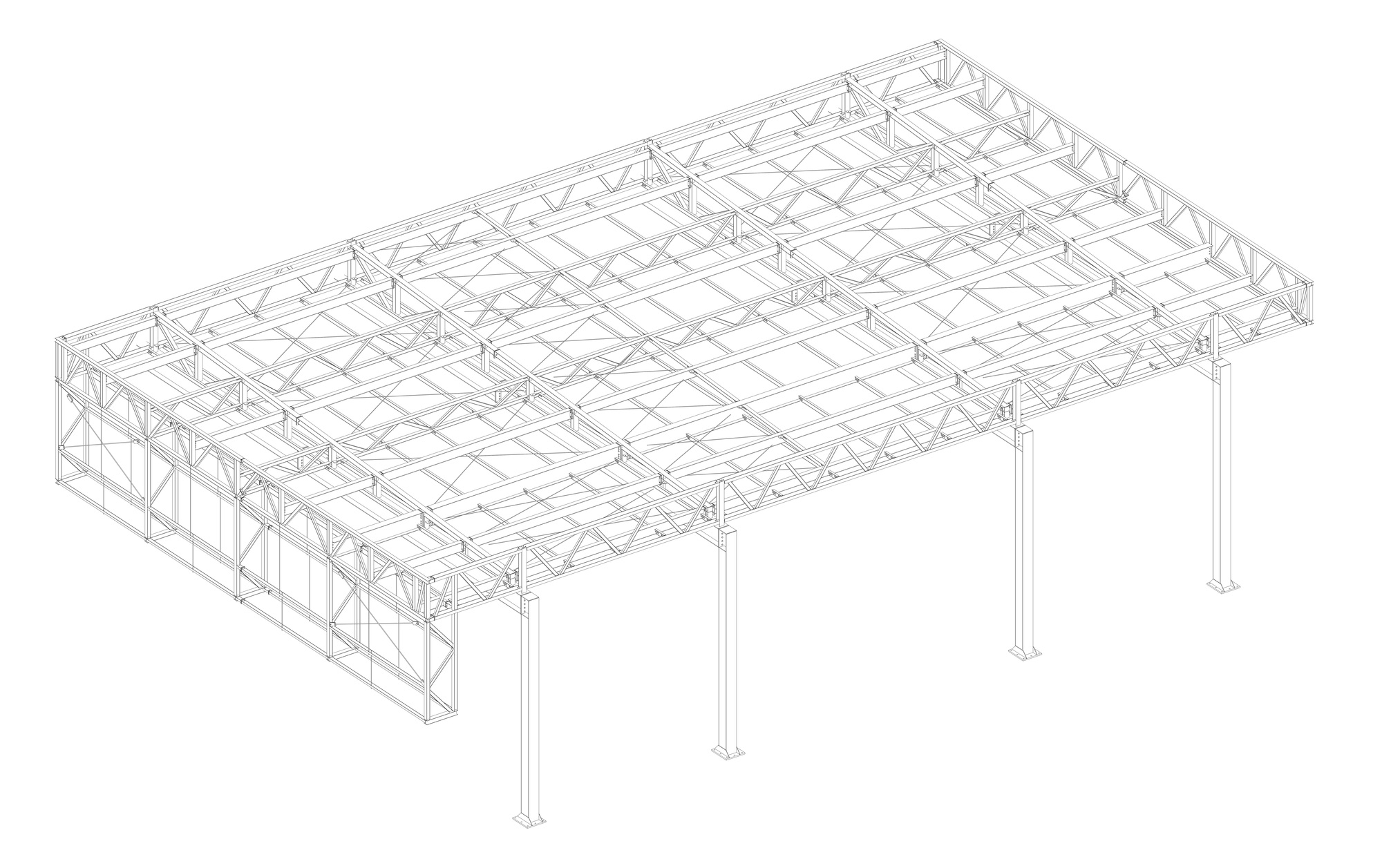 Roof in the CPI Antonio Trueba