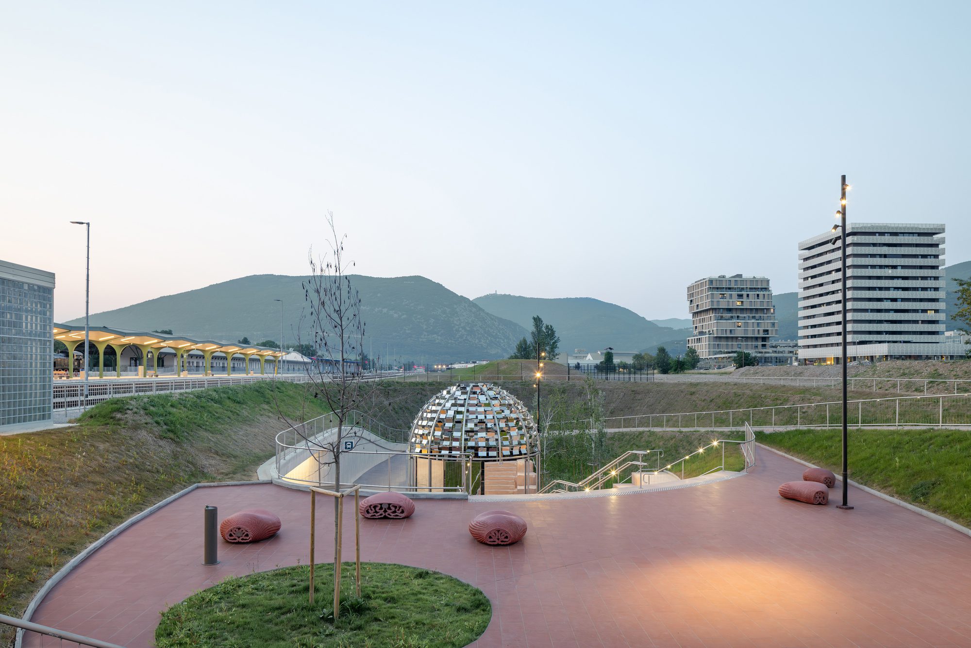 Nova Gorica Railway Station and Vrtača Underpass