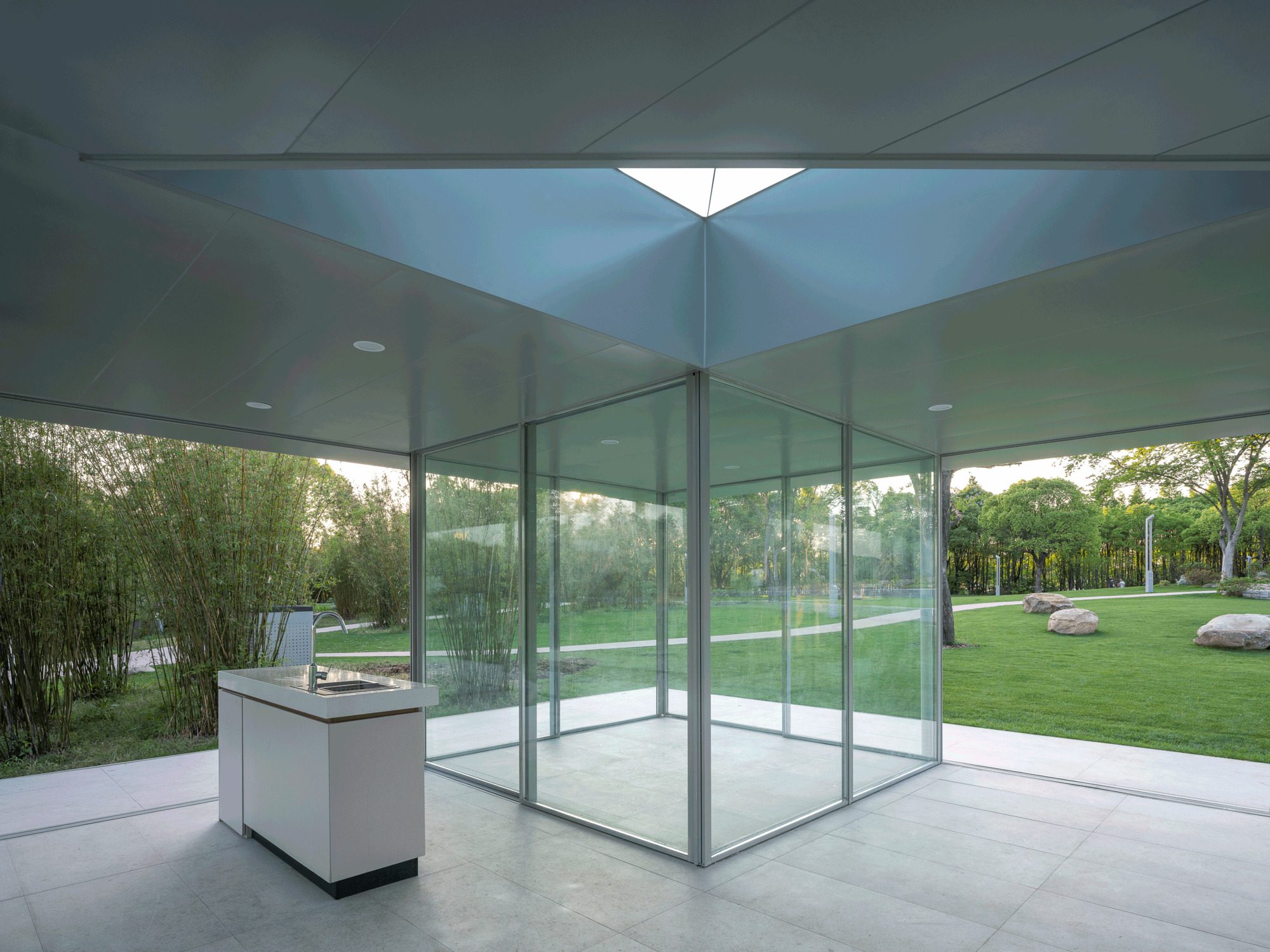 Nine-Square Pavilion