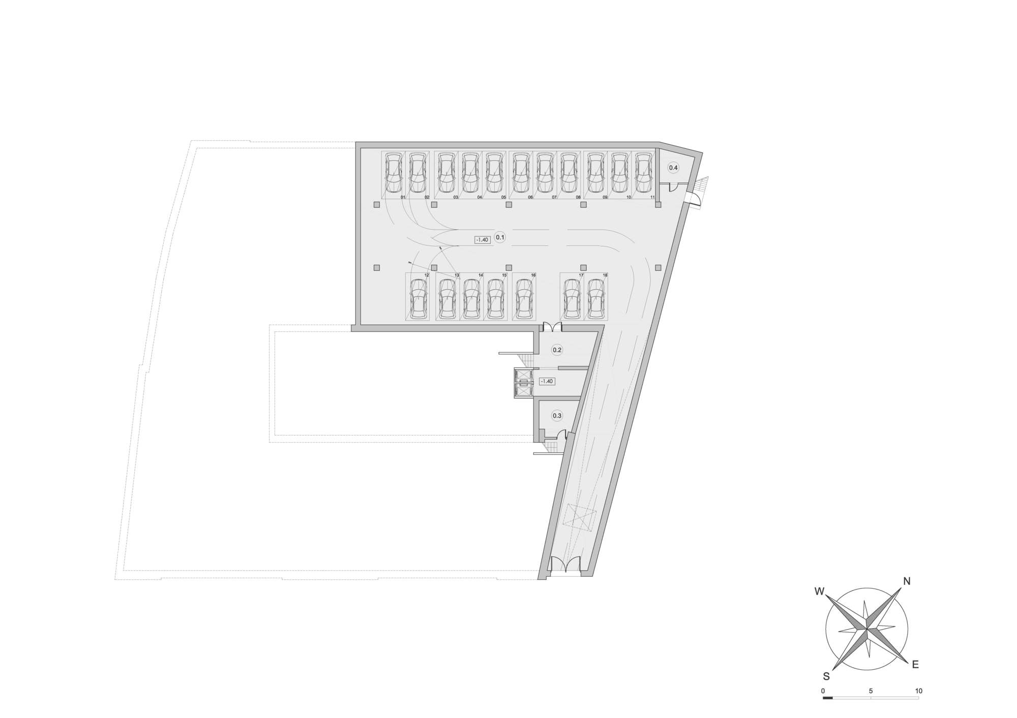 Sovremennik Residential Building Extension