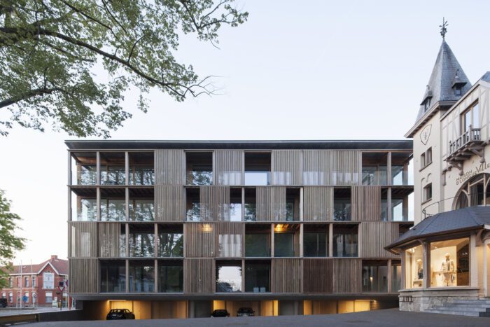 Shutterflats Apartment Building | Delmulle Delmulle Architecten