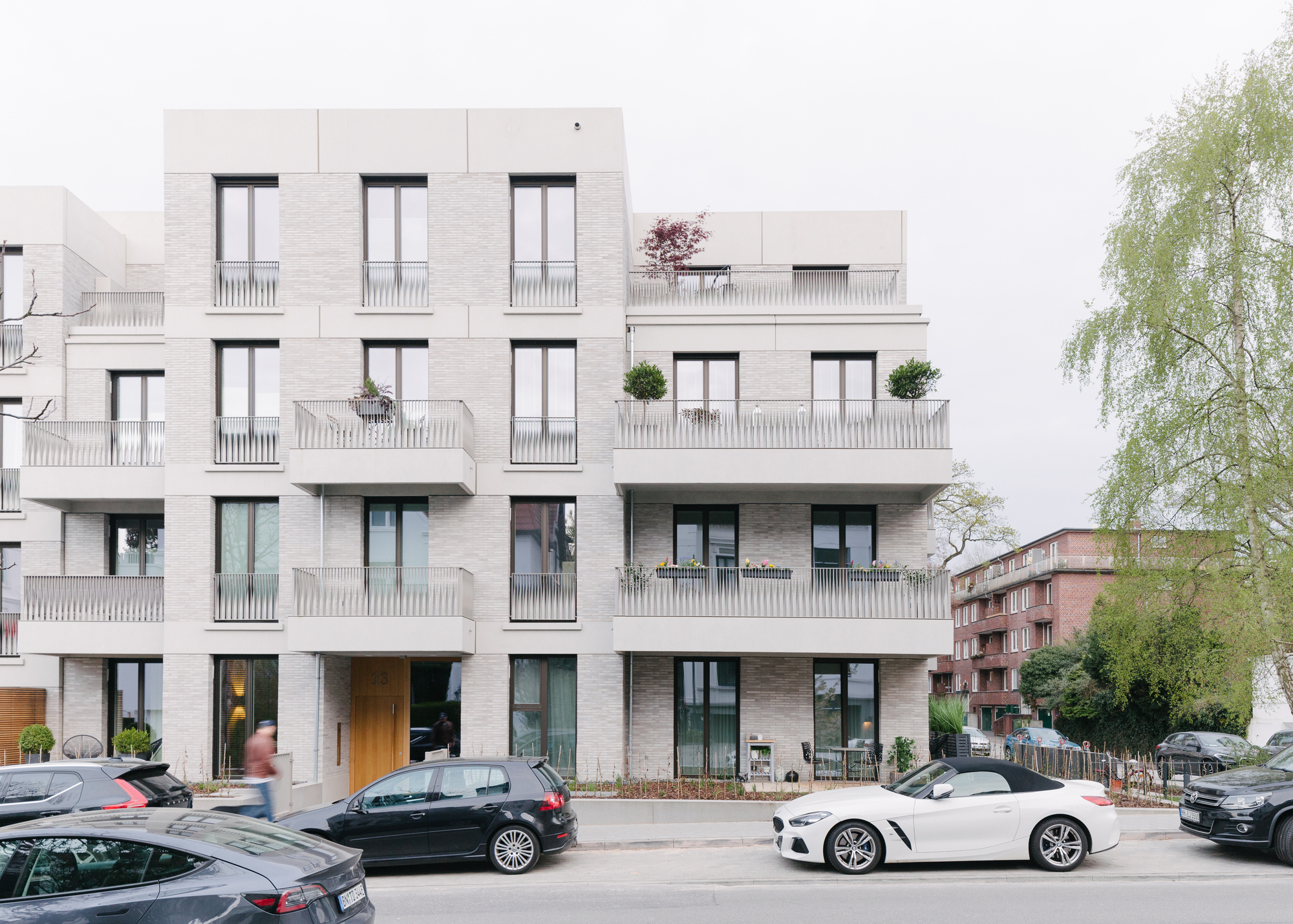 Terraced Building along the Alster