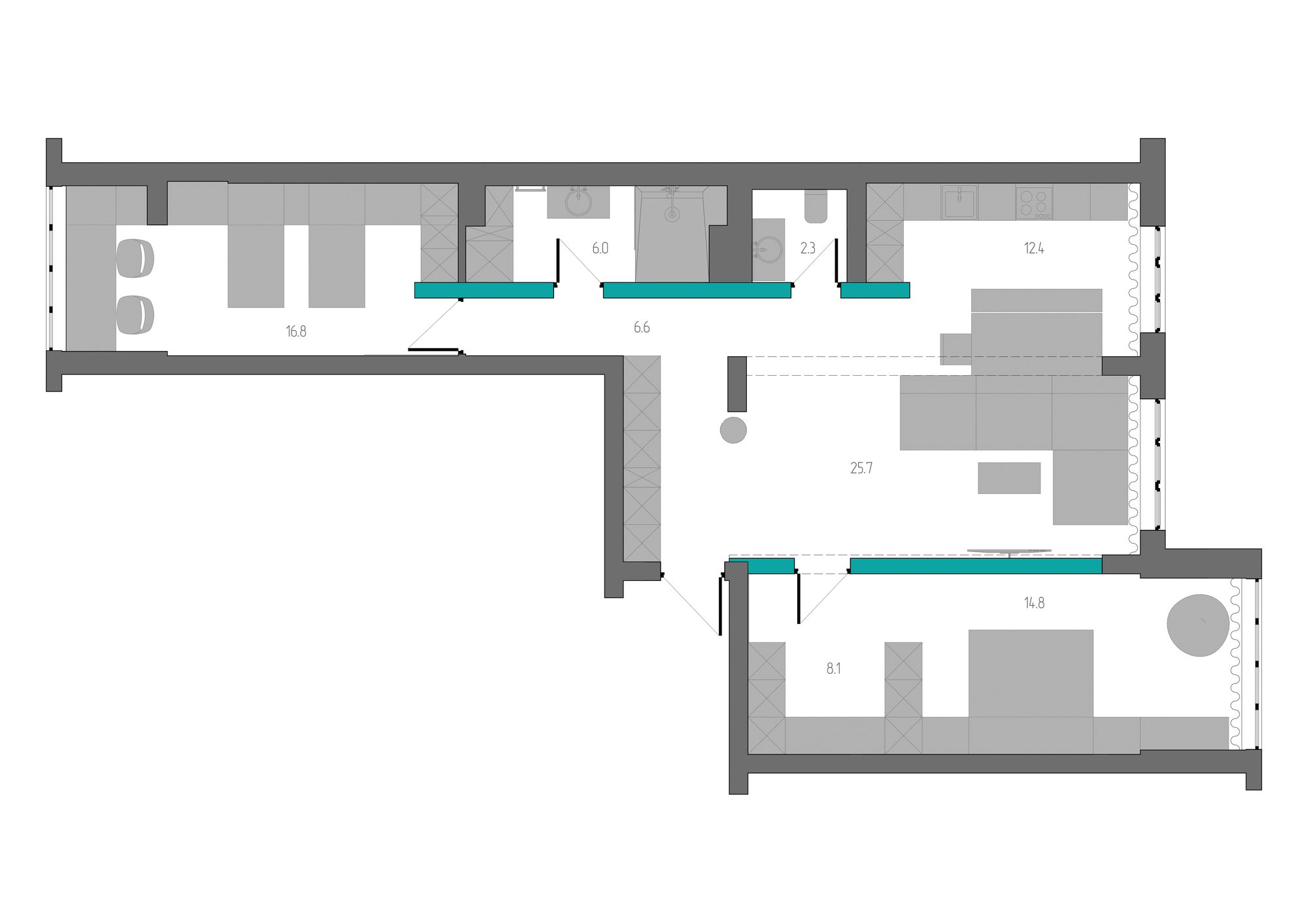 313 Blocks' Apartment