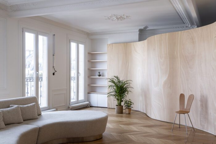 Wood Ribbon Apartment