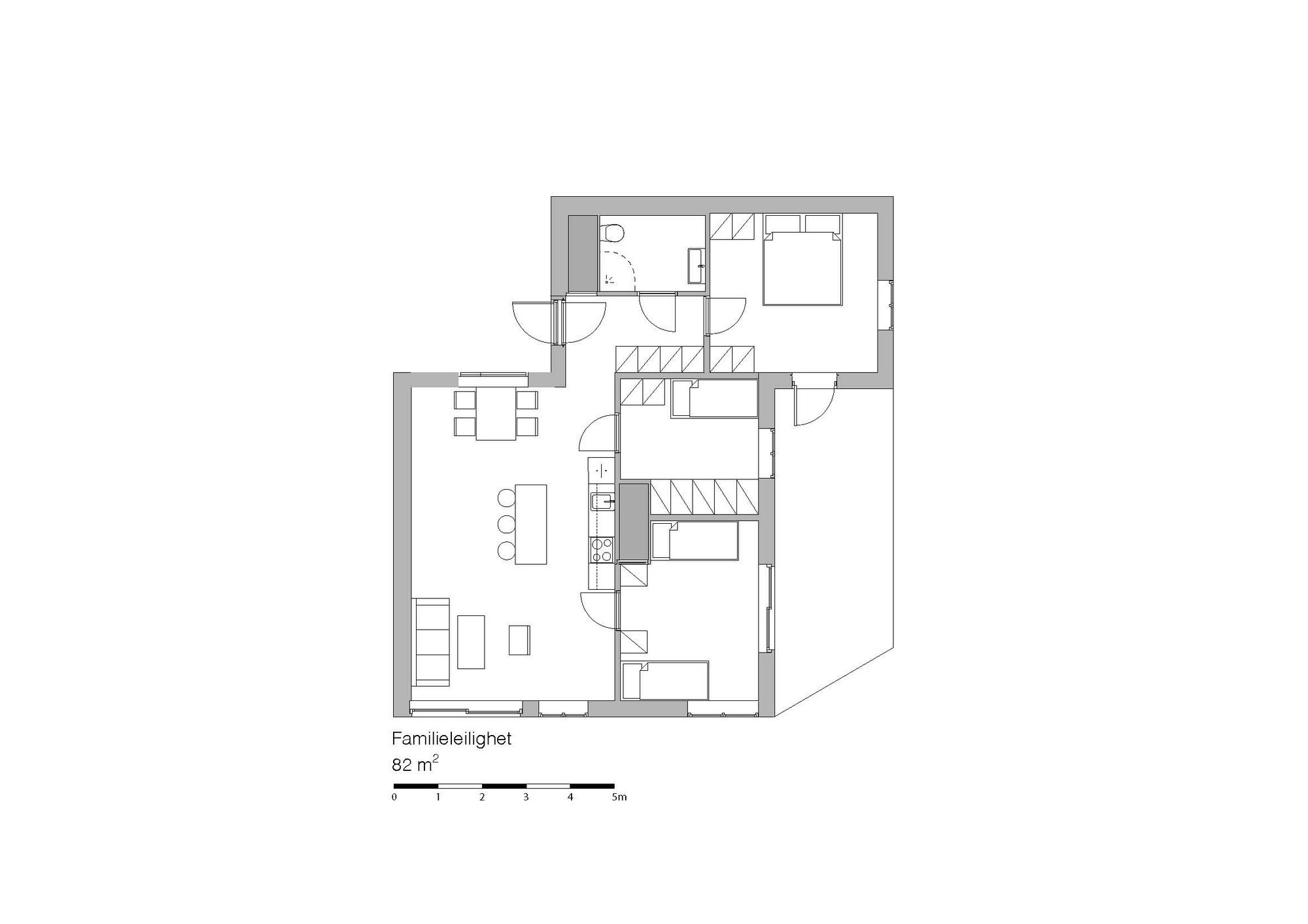 Apartment B Floor plan38