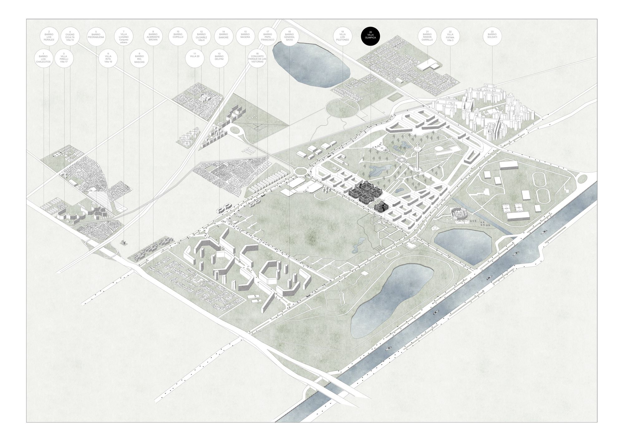 Housing for the Olympic Village Buenos Aires 2018