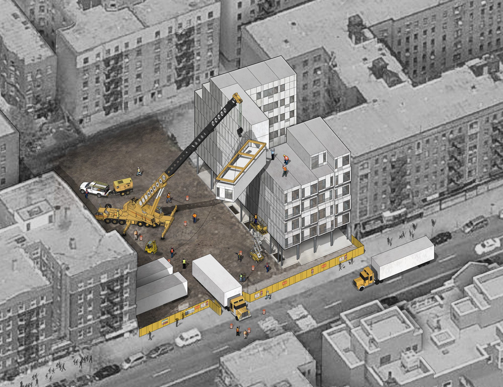 The Stack Modular Housing in Manhattan