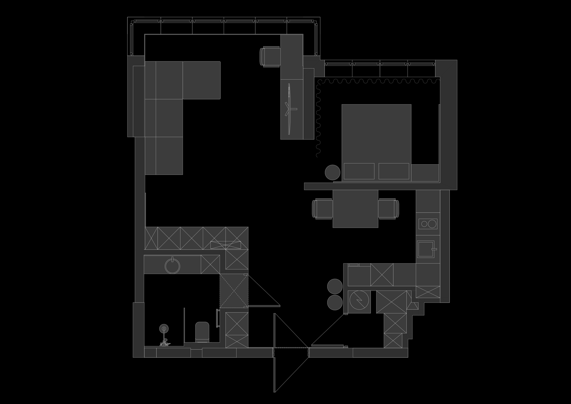 Apartment Ral 7006