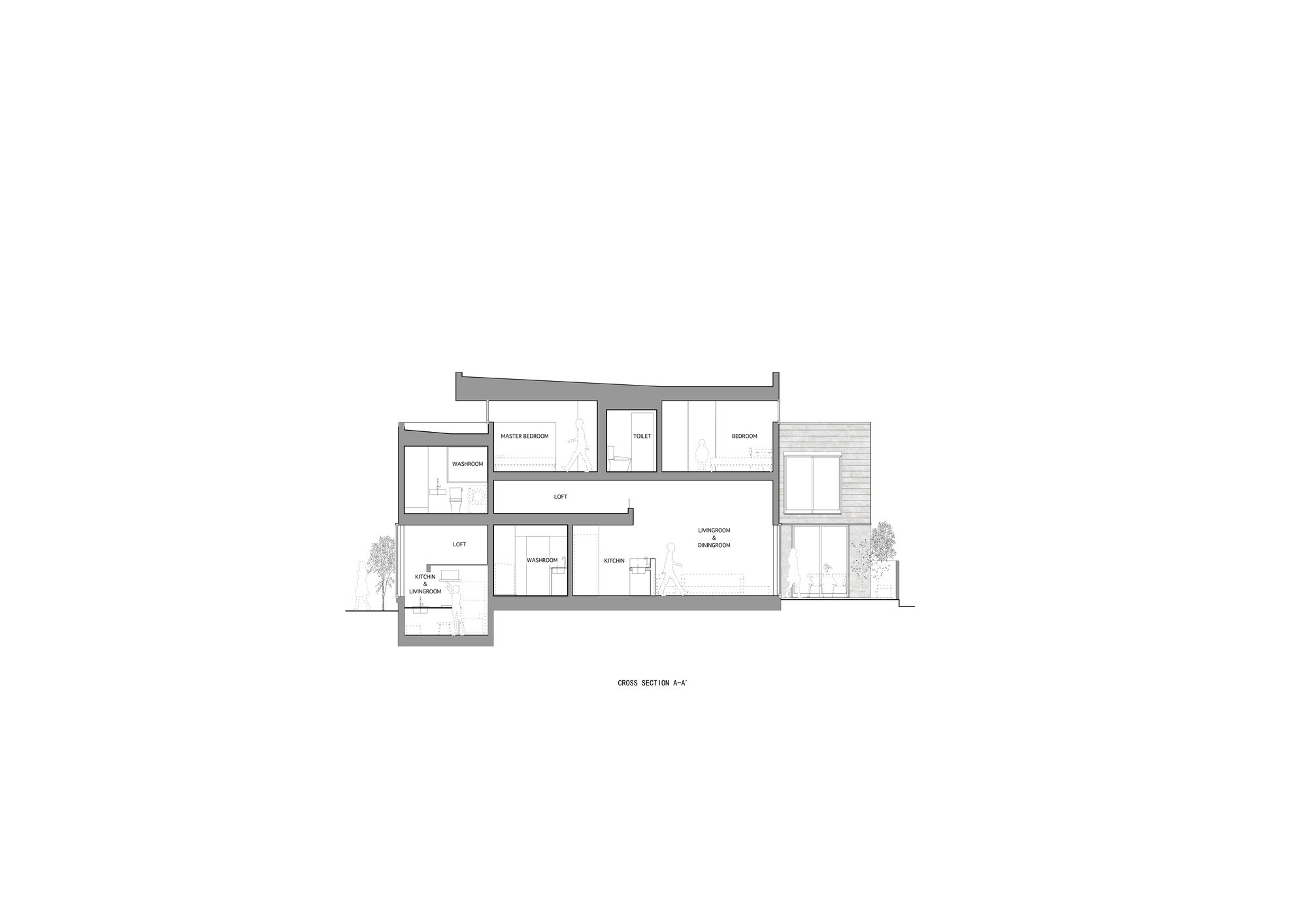 Cross section AA20