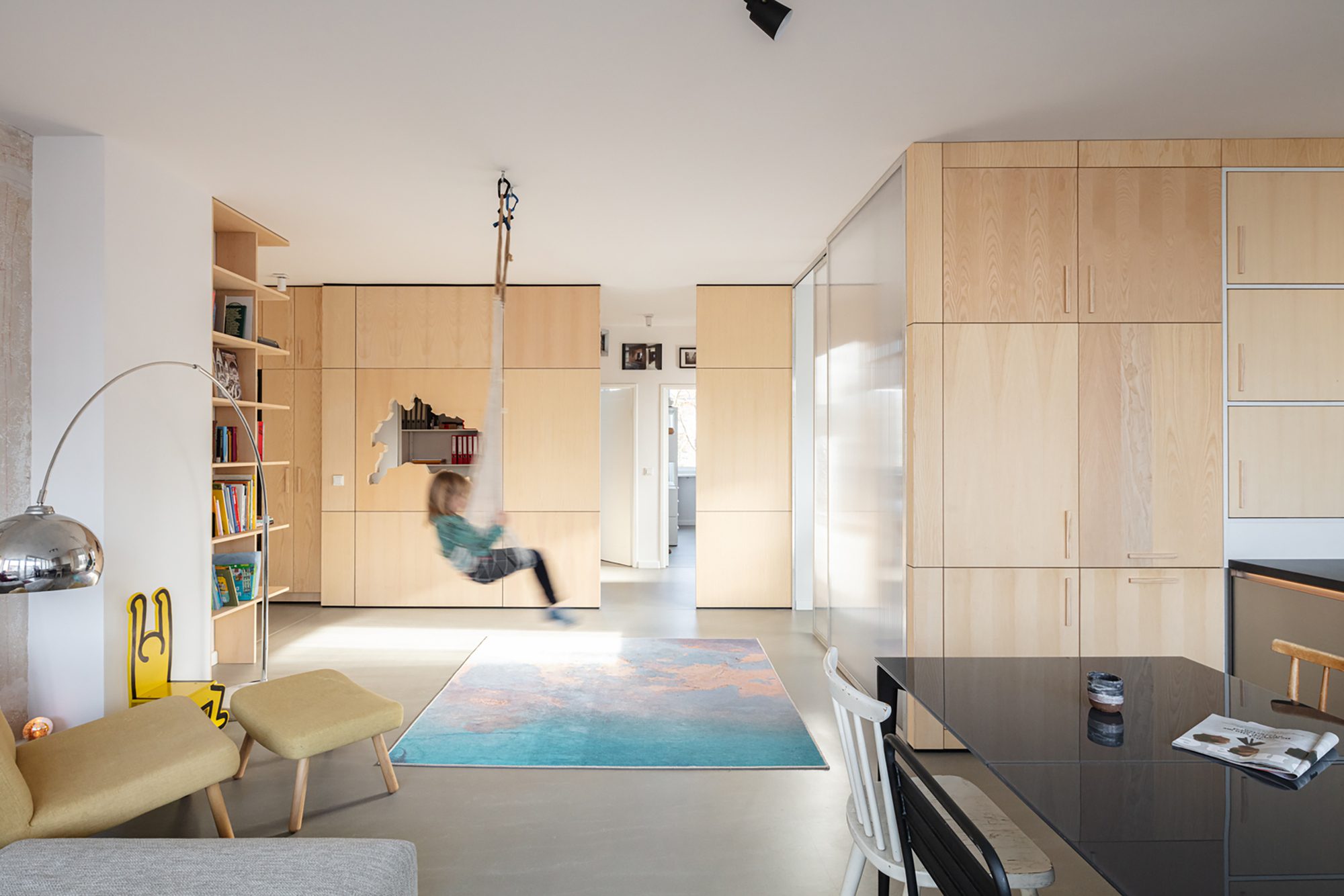 Domesticated Square Apartment