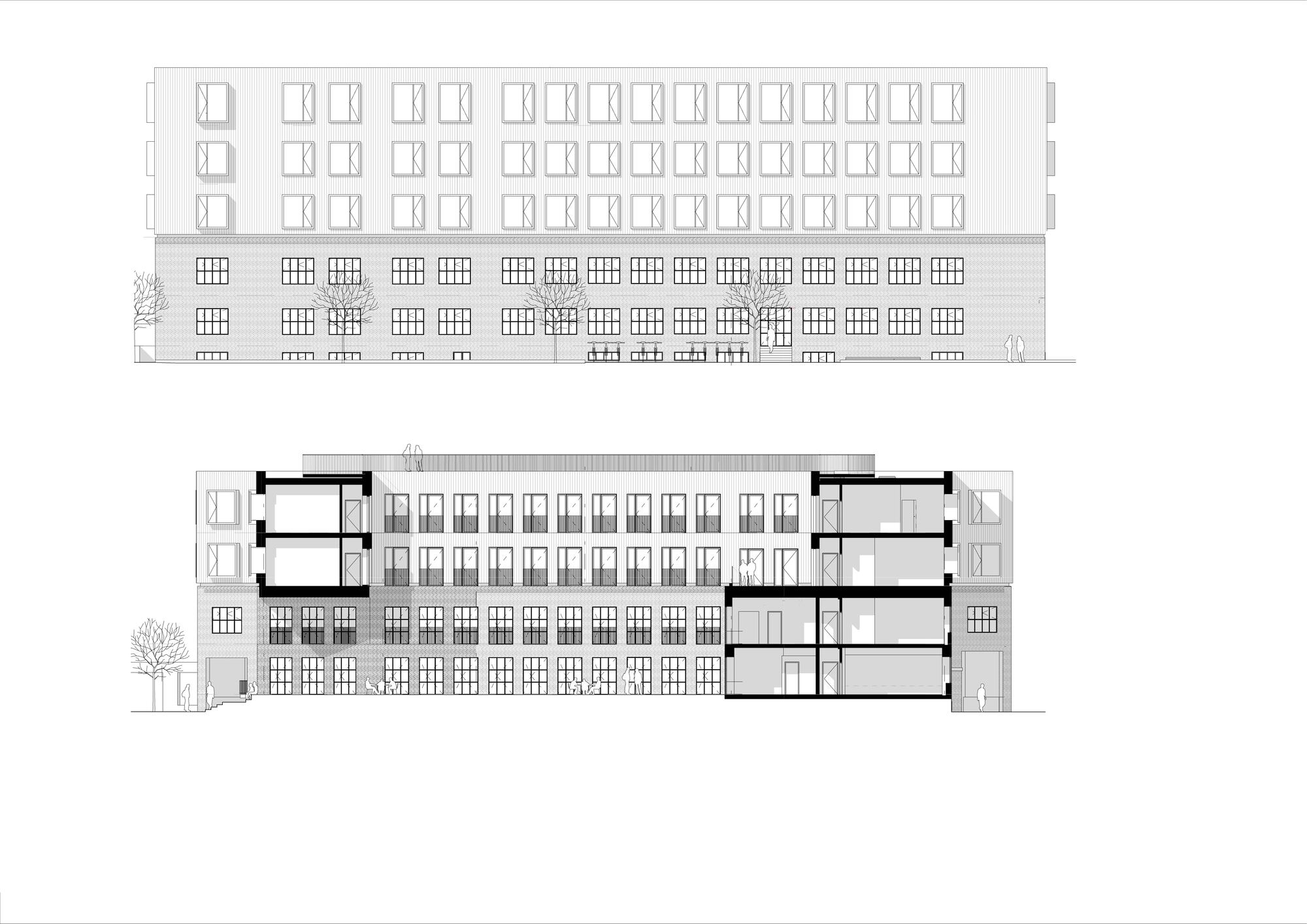 East Elevation and Section23