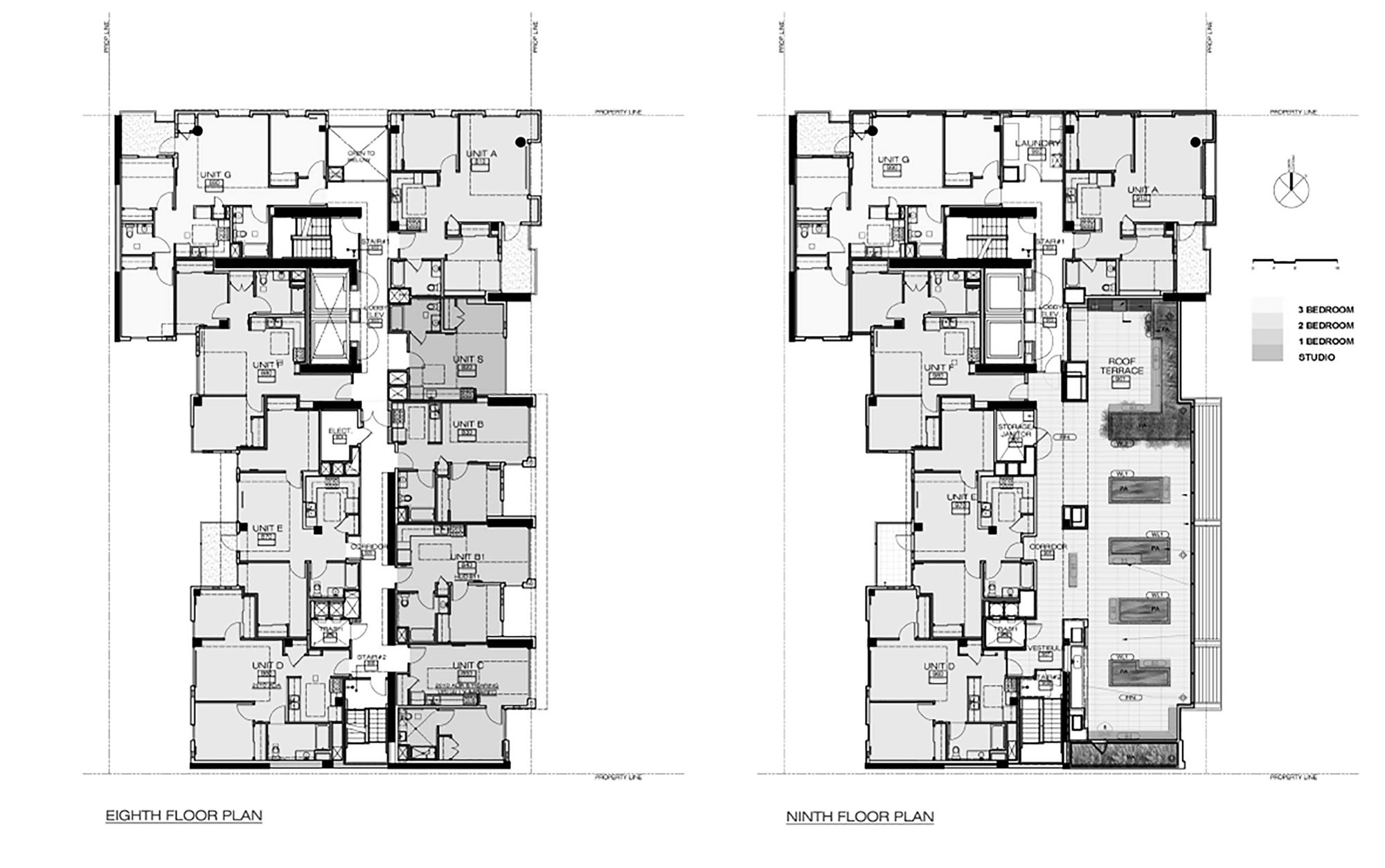 Eighth and Ninth Floor Plans14