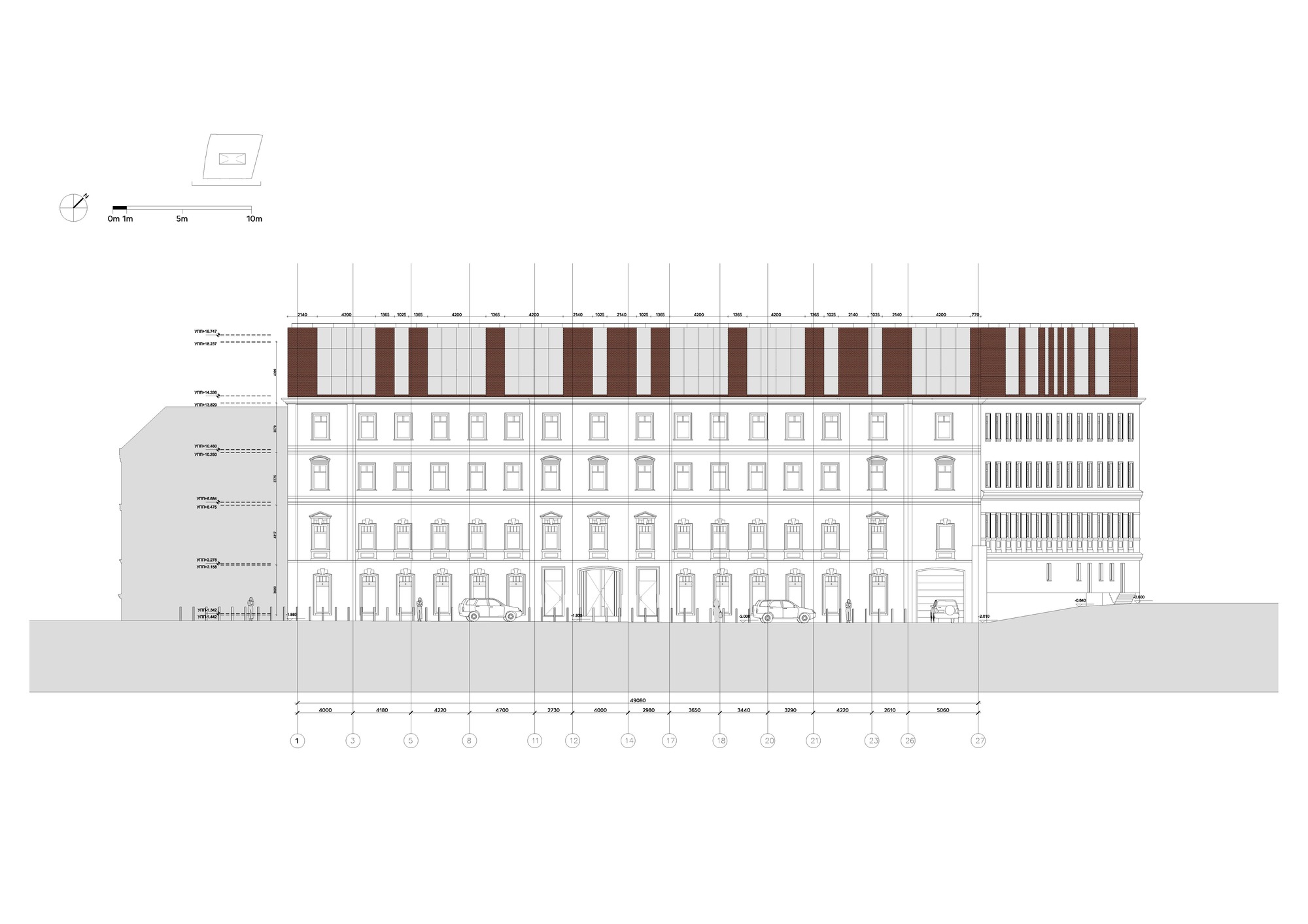 Sovremennik Residential Building Extension