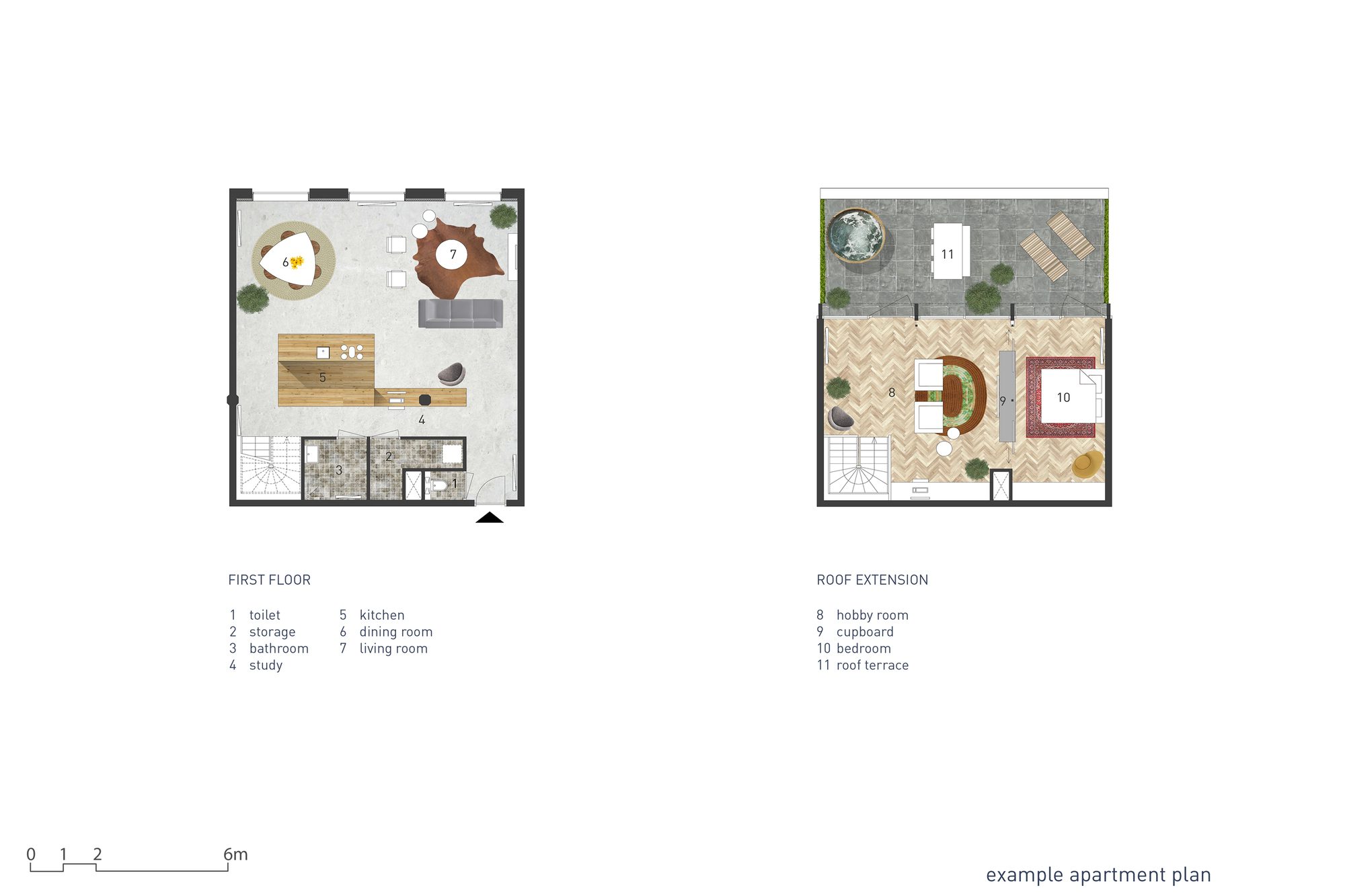 Example Apartment plan 0129