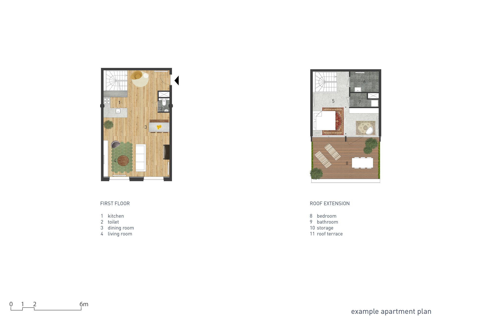 Example Apartment plan 0230