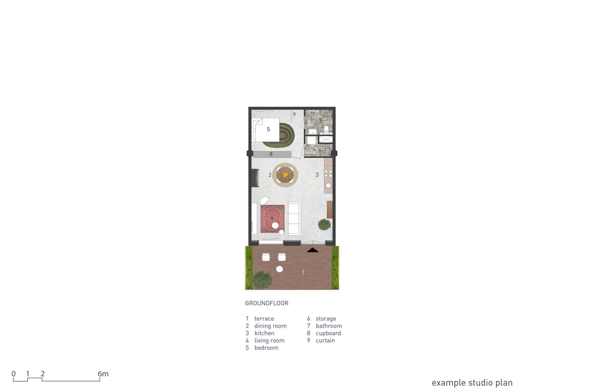 Example studio plan 0127