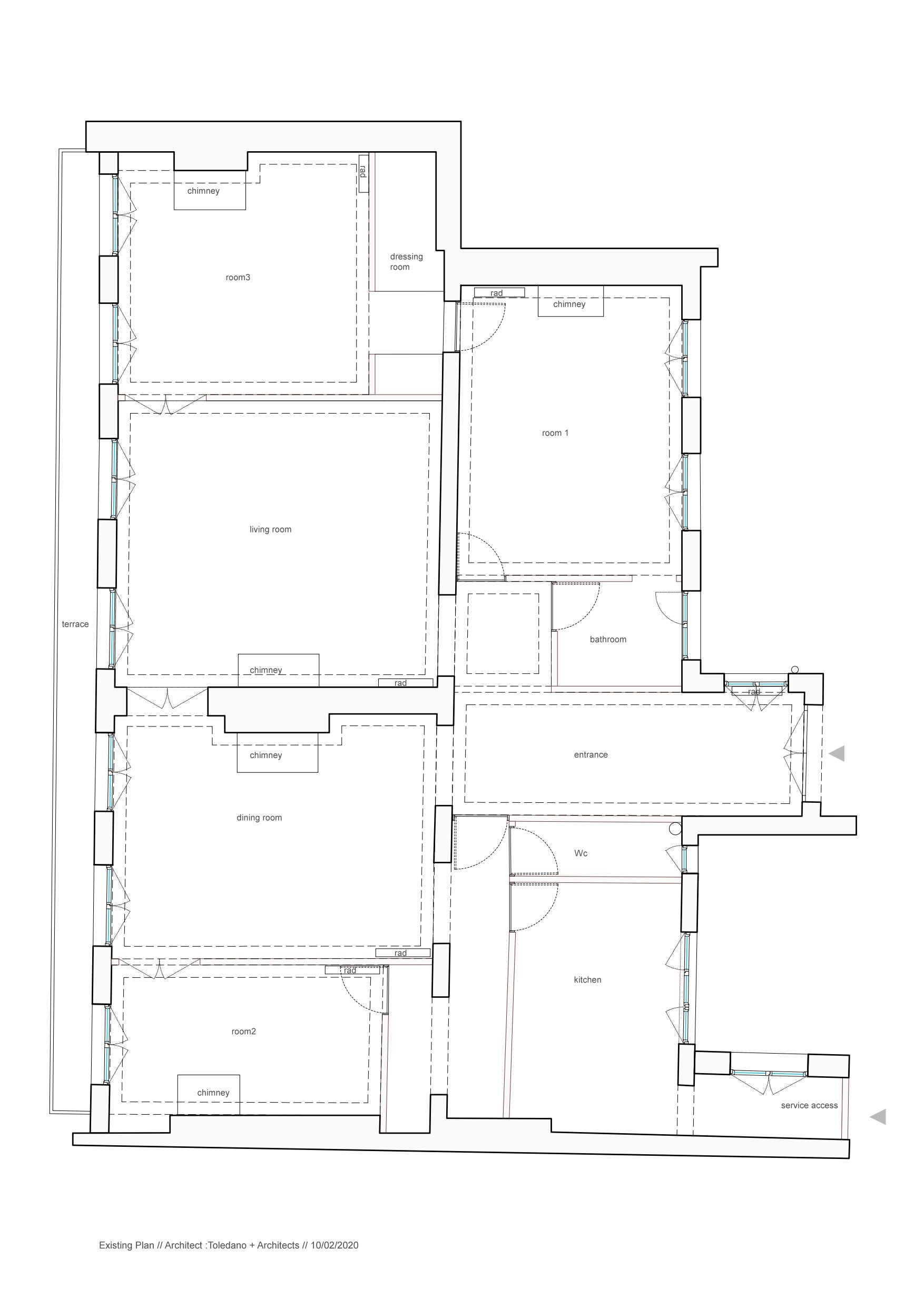 Wood Ribbon Apartment