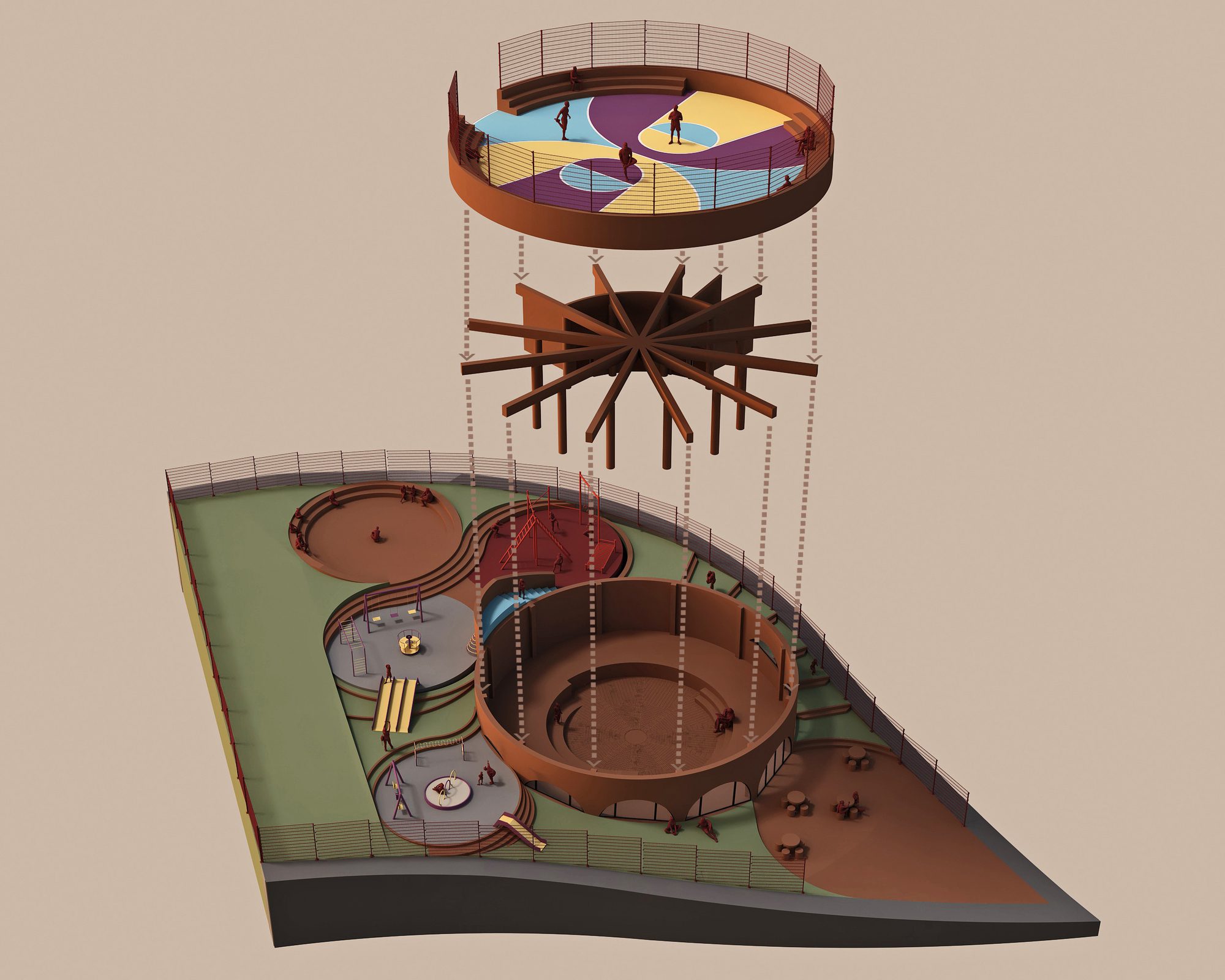 UH Infonavit Santa Fe Community Park