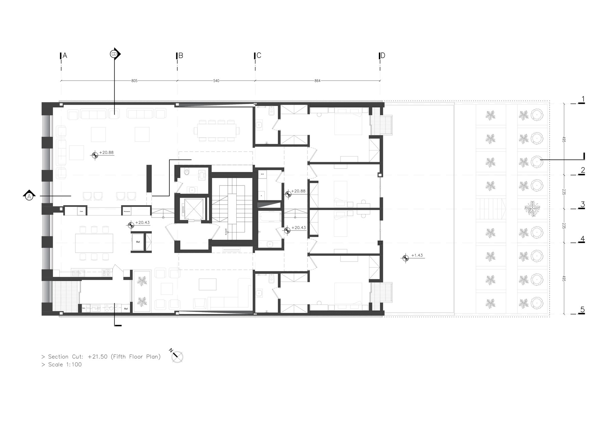 Fifth Floor Plan35