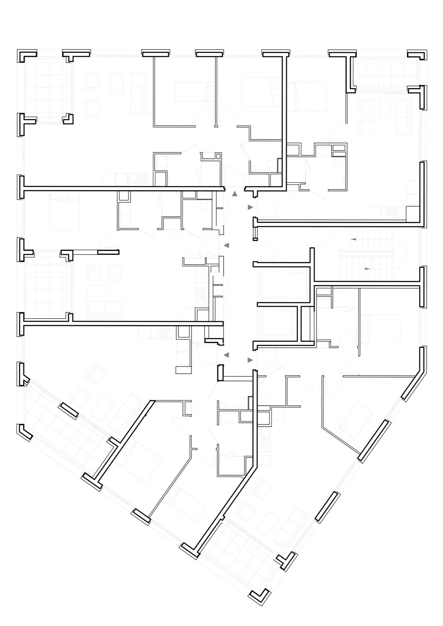 Floor plan level 1031